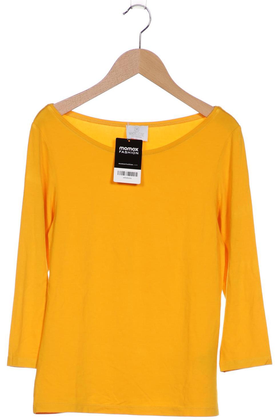 

Madeleine Damen Langarmshirt, gelb, Gr. 36