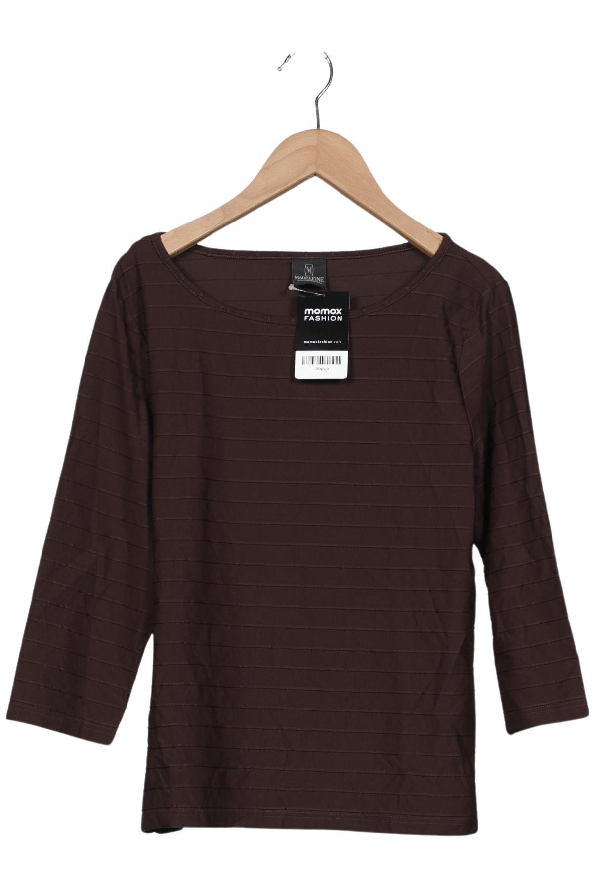 

Madeleine Damen Langarmshirt, braun, Gr. 42