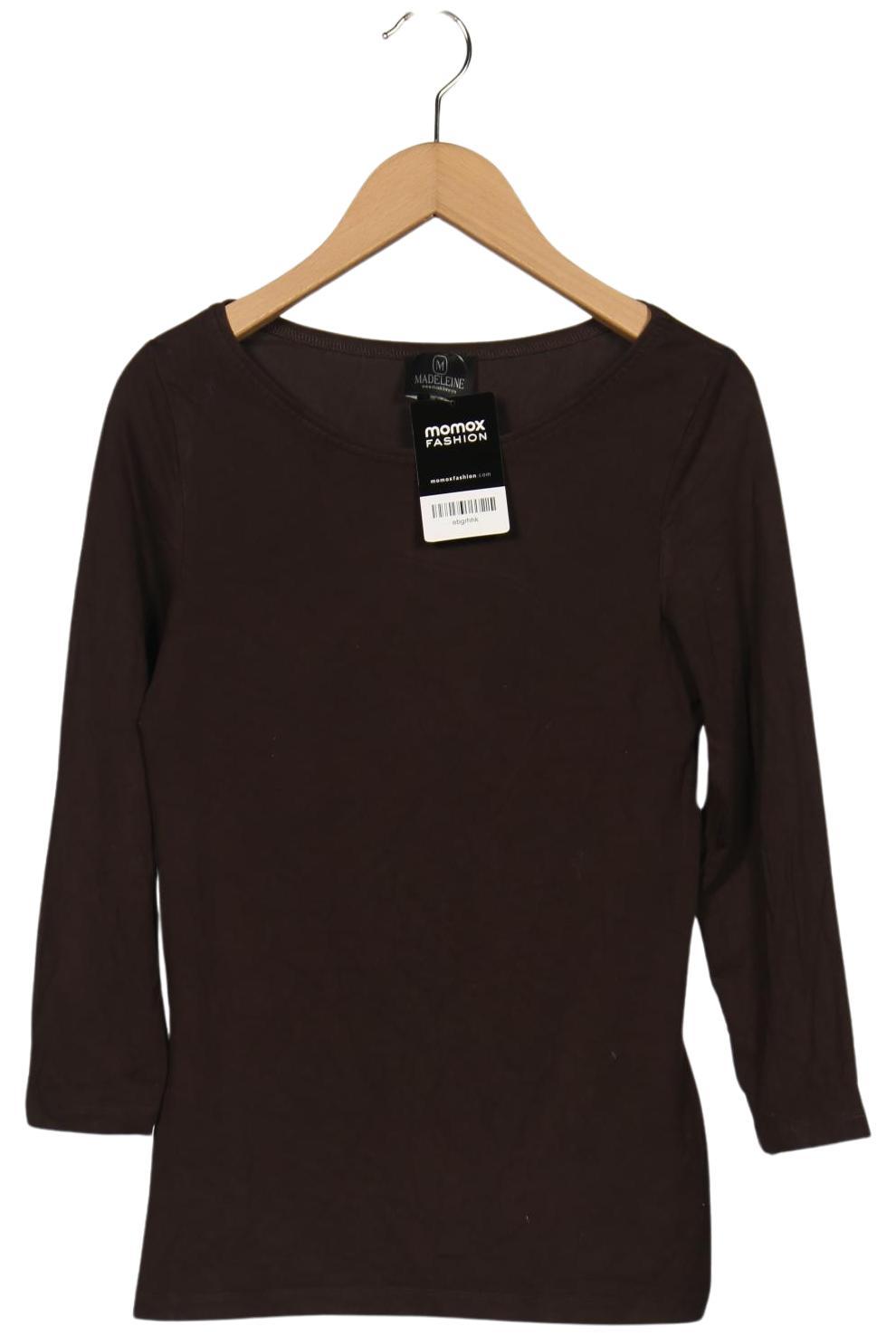 

Madeleine Damen Langarmshirt, braun, Gr. 34