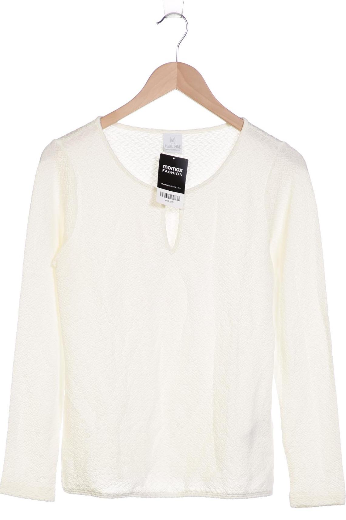 

Madeleine Damen Langarmshirt, cremeweiß, Gr. 36