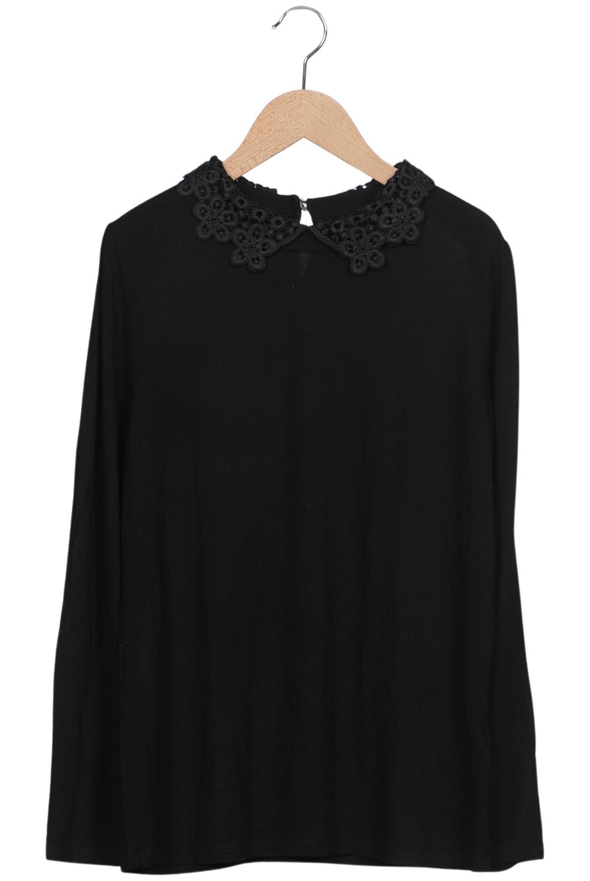 

Madeleine Damen Langarmshirt, schwarz, Gr. 42