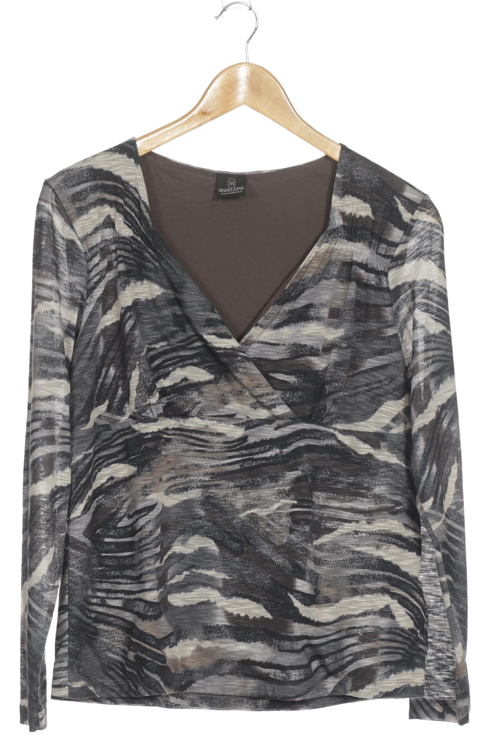 

Madeleine Damen Langarmshirt, grau, Gr.