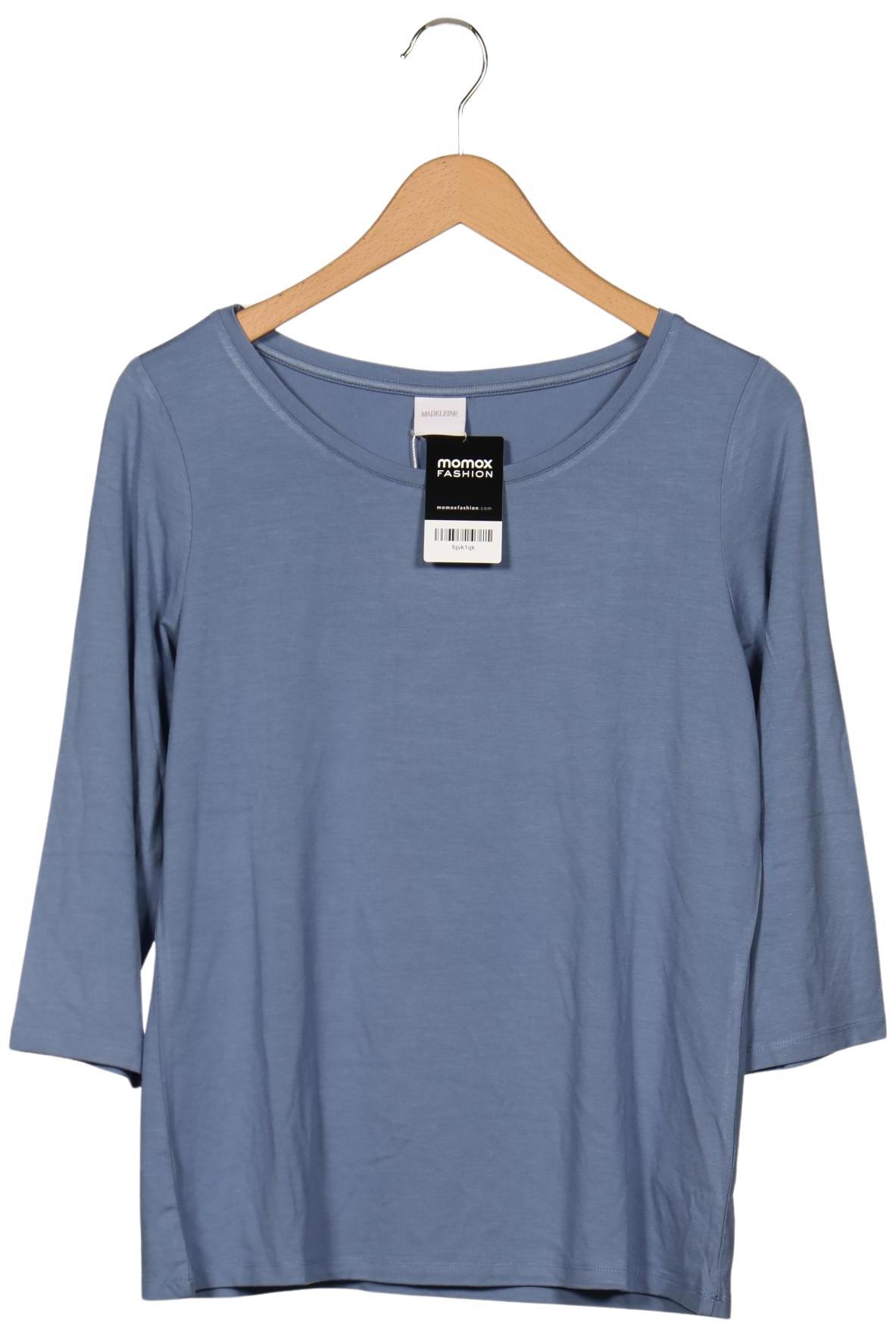 

Madeleine Damen Langarmshirt, blau, Gr. 40