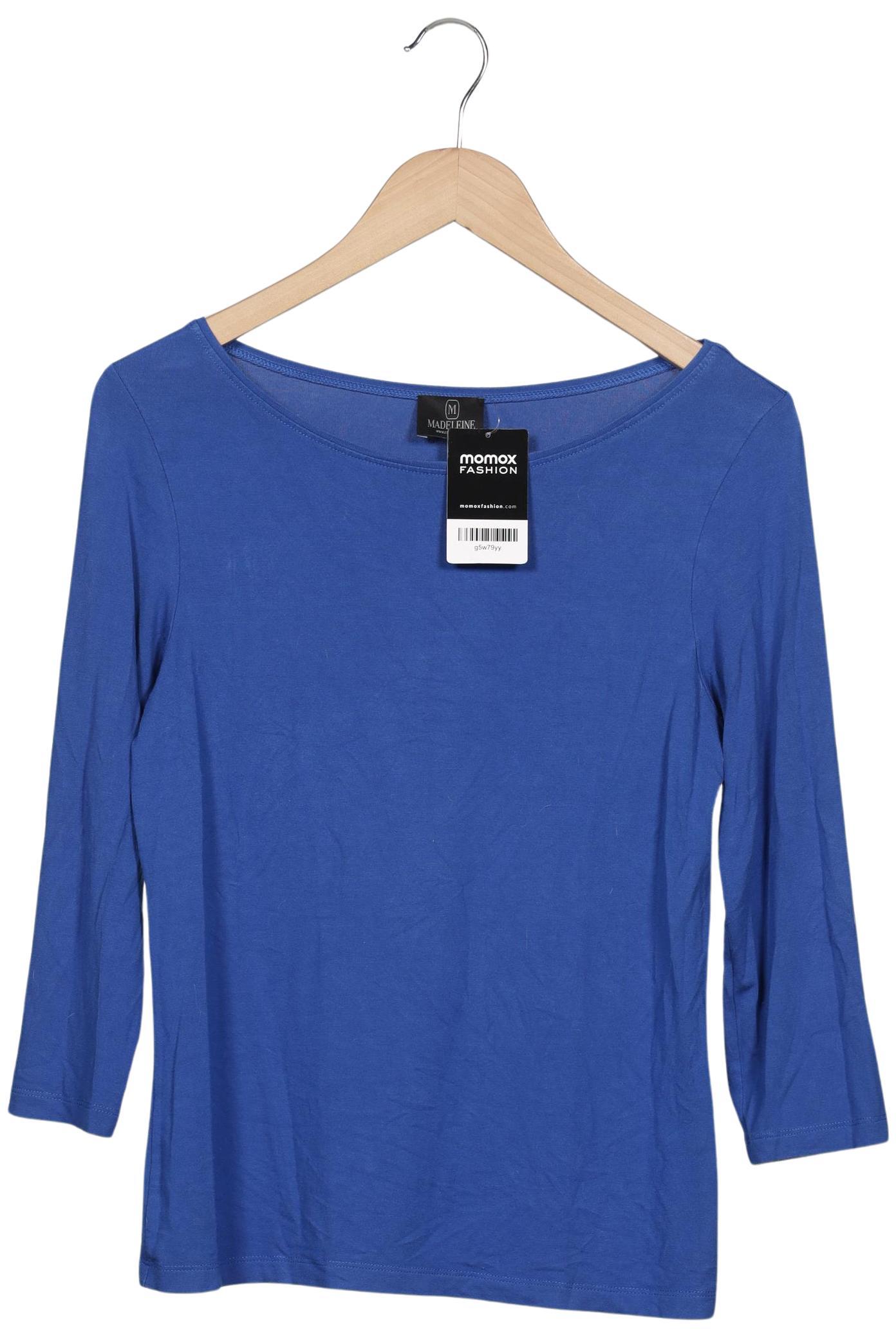 

Madeleine Damen Langarmshirt, blau, Gr. 38