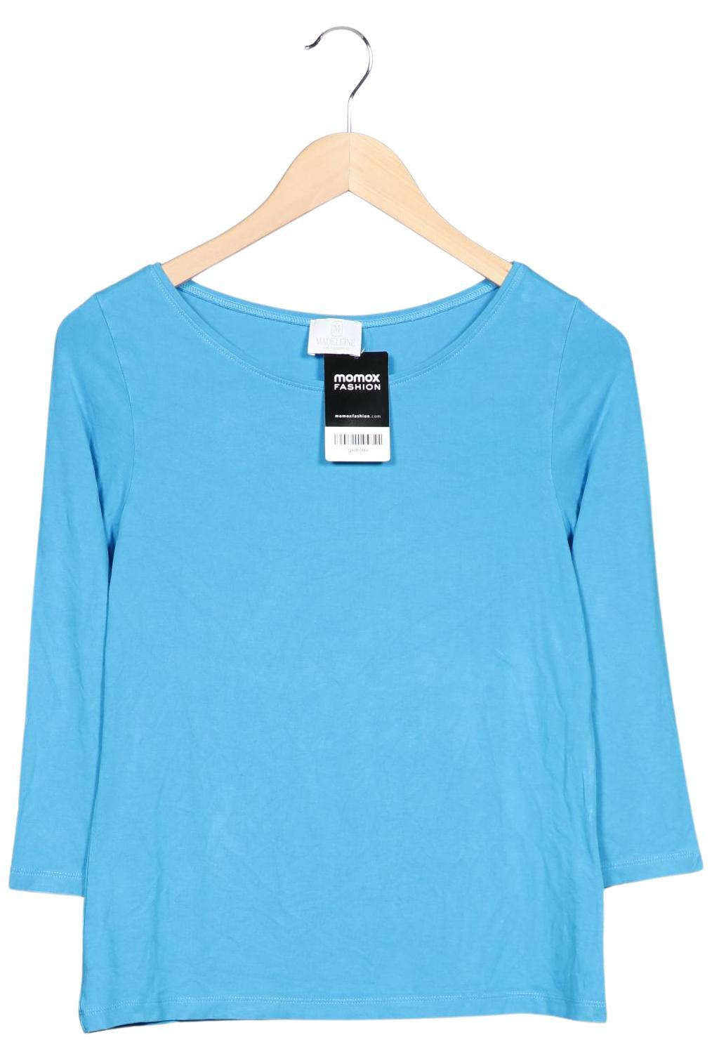 

Madeleine Damen Langarmshirt, hellblau, Gr. 38