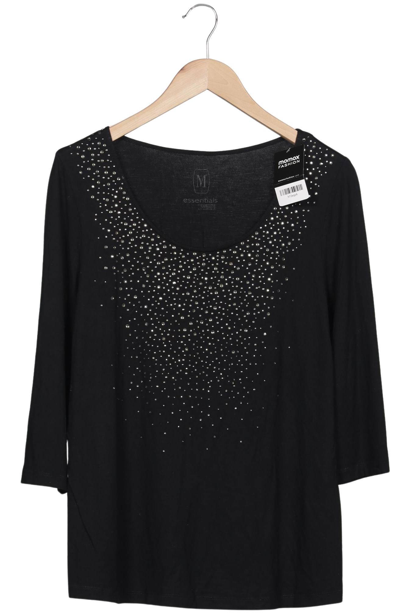 

Madeleine Damen Langarmshirt, schwarz, Gr. 46