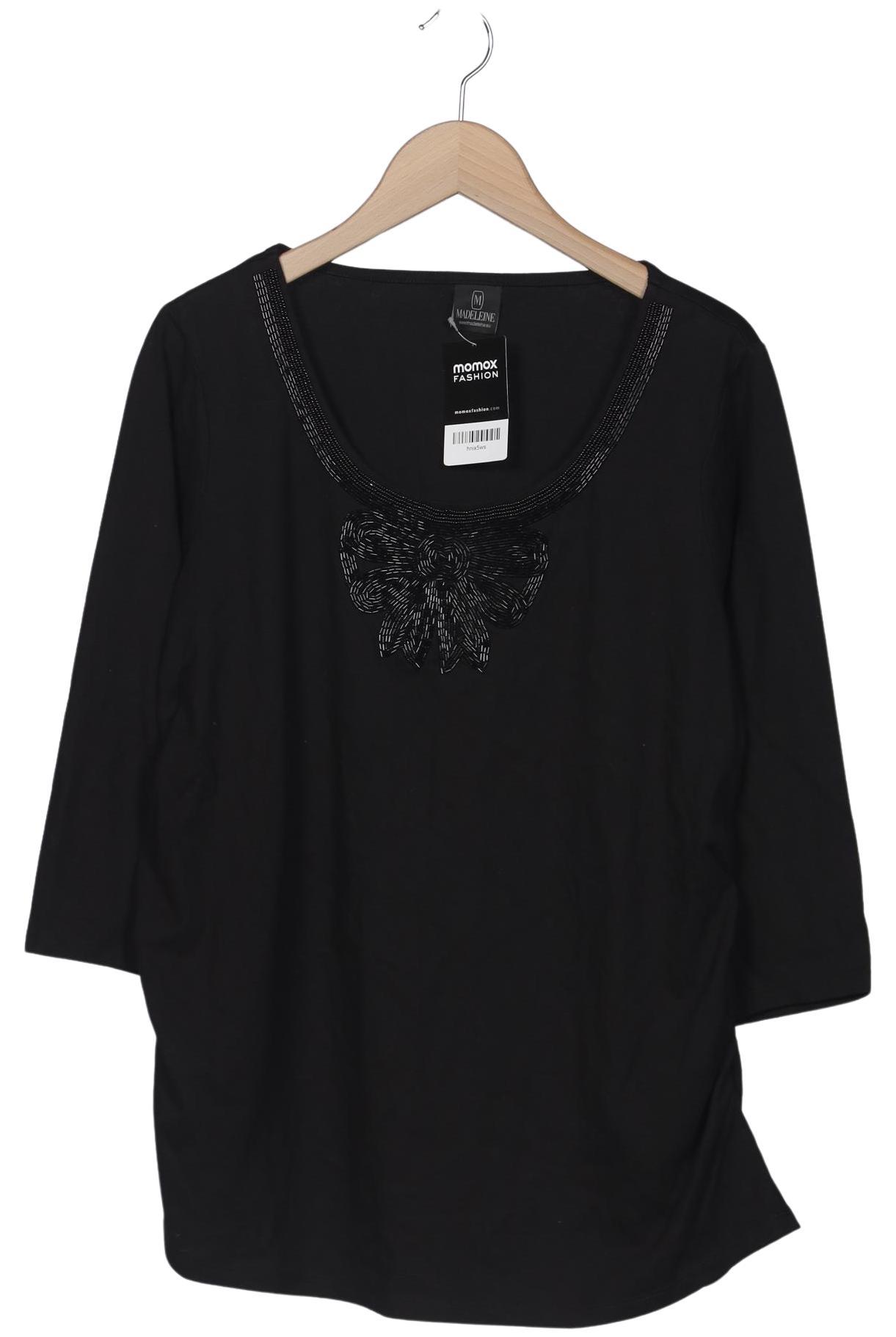 

Madeleine Damen Langarmshirt, schwarz, Gr. 48