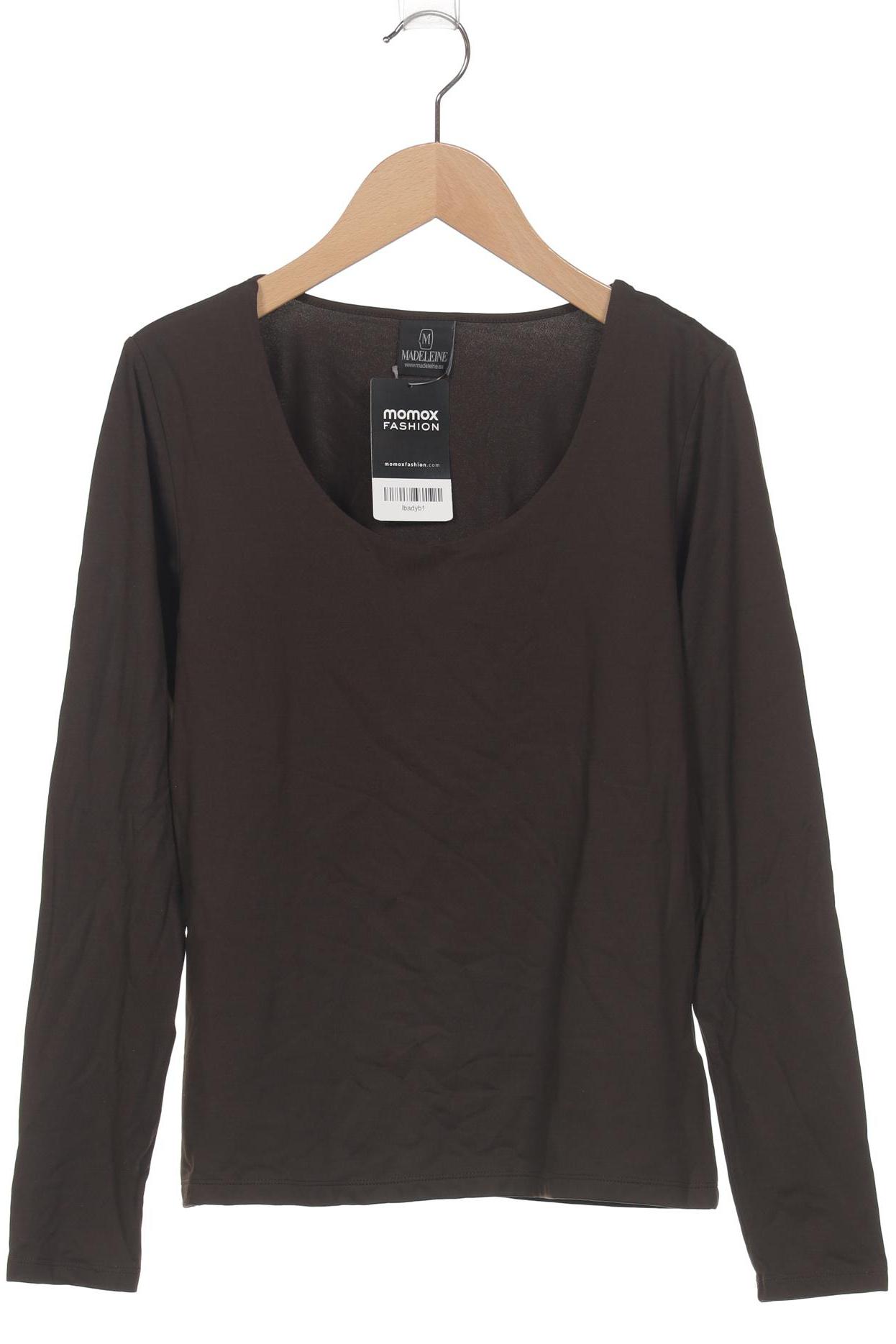 

Madeleine Damen Langarmshirt, braun, Gr. 36