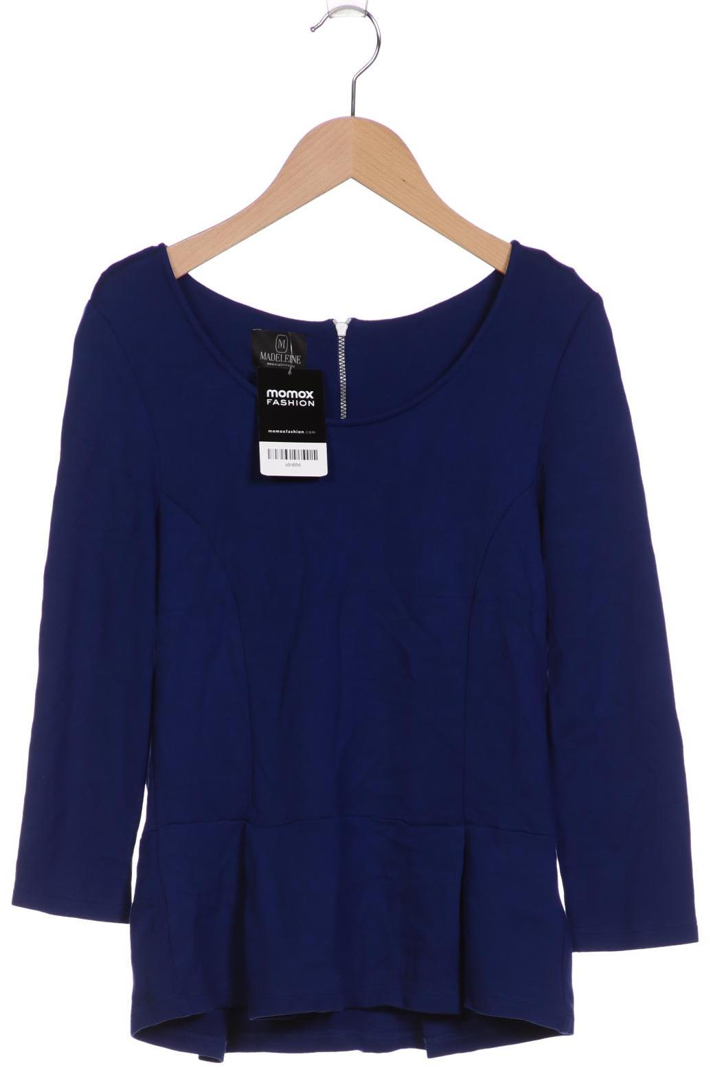 

Madeleine Damen Langarmshirt, blau, Gr. 36