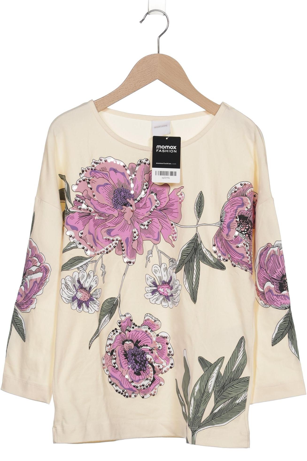 

Madeleine Damen Langarmshirt, beige, Gr. 34