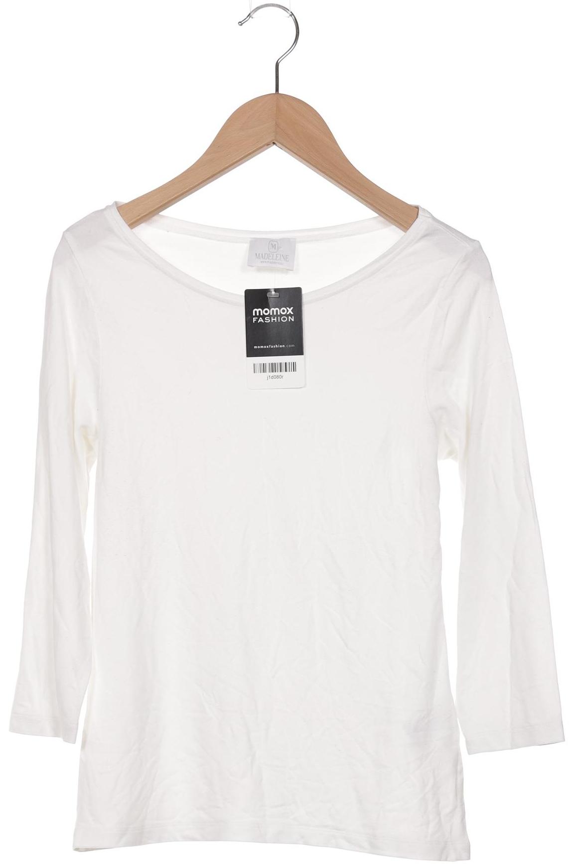 

Madeleine Damen Langarmshirt, weiß, Gr. 36