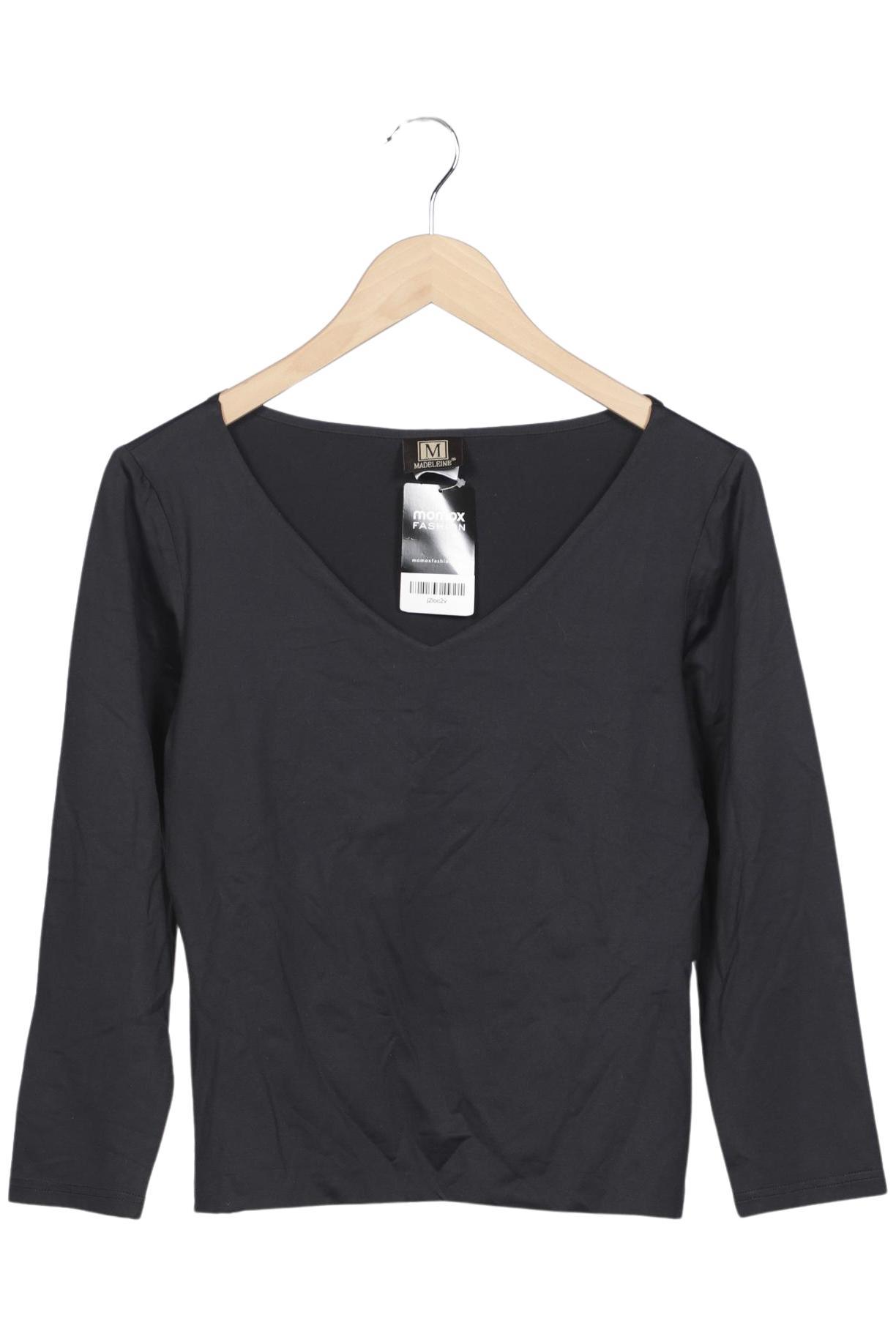 

Madeleine Damen Langarmshirt, schwarz, Gr. 40