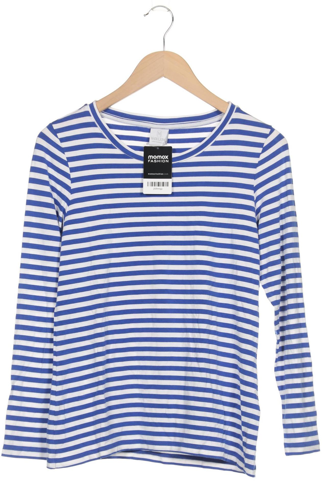 

Madeleine Damen Langarmshirt, blau, Gr. 42