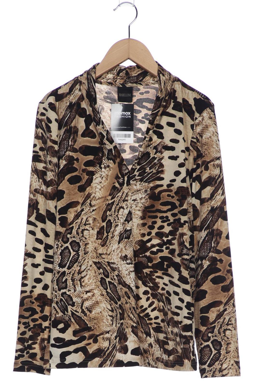 

Madeleine Damen Langarmshirt, braun, Gr. 42