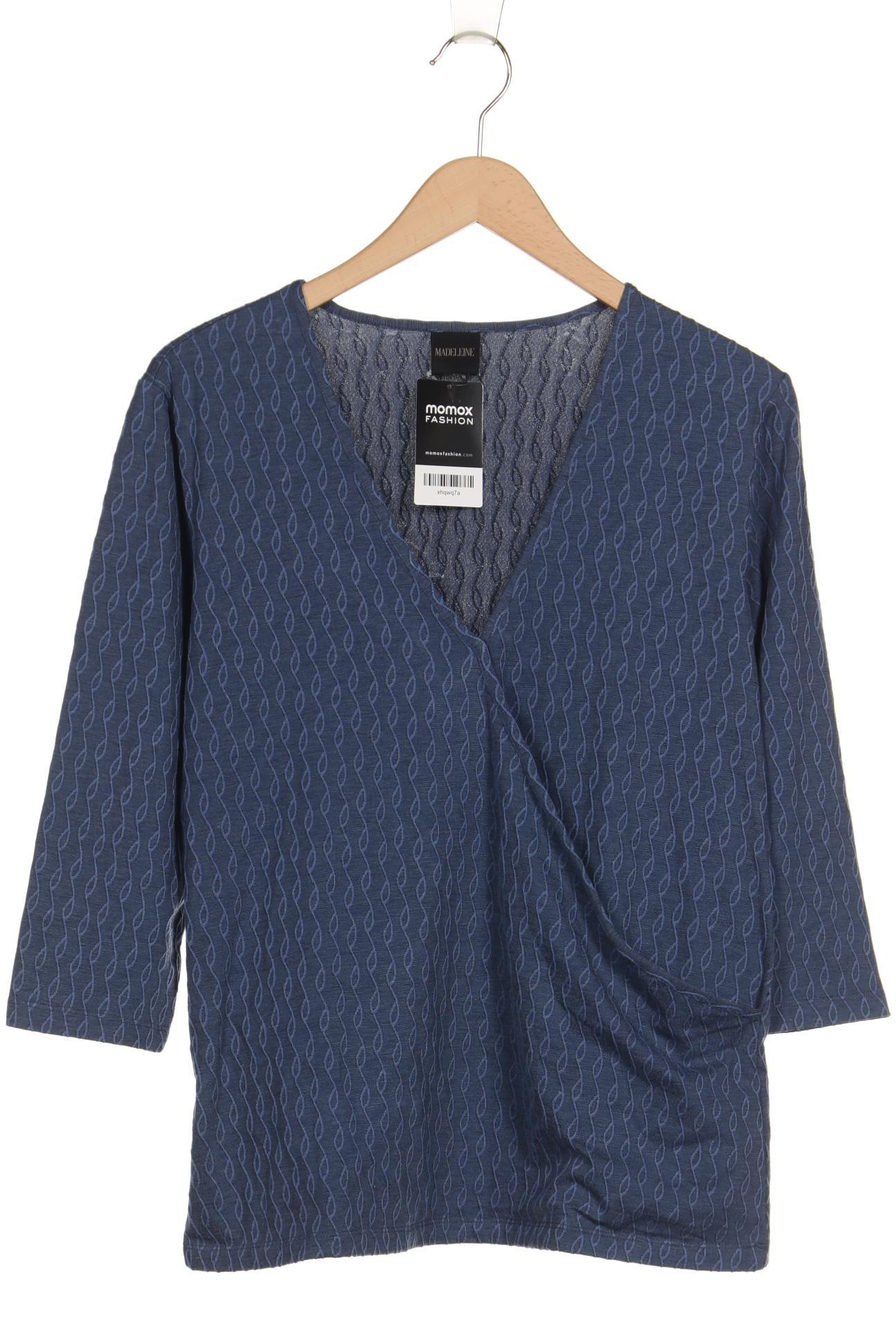 

Madeleine Damen Langarmshirt, blau, Gr. 44