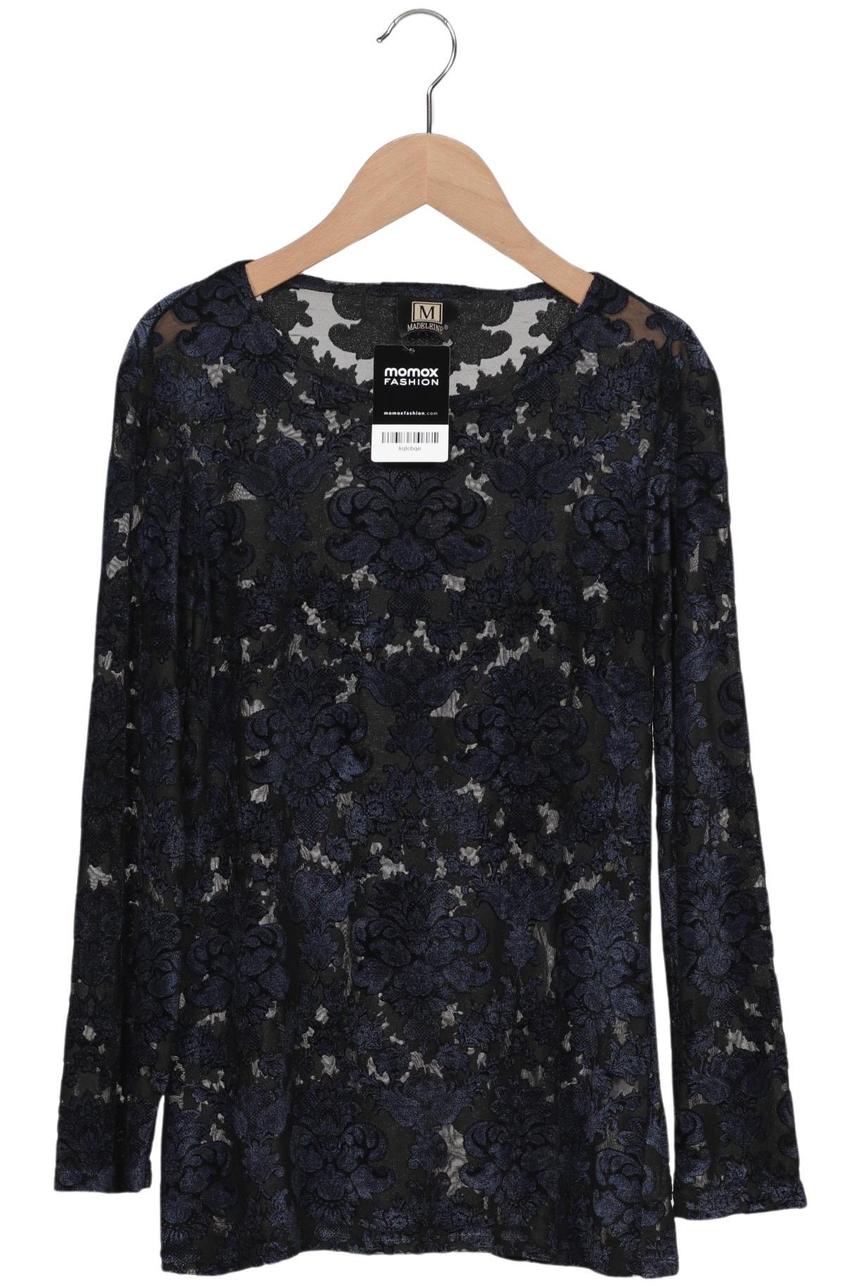 

Madeleine Damen Langarmshirt, marineblau, Gr. 38