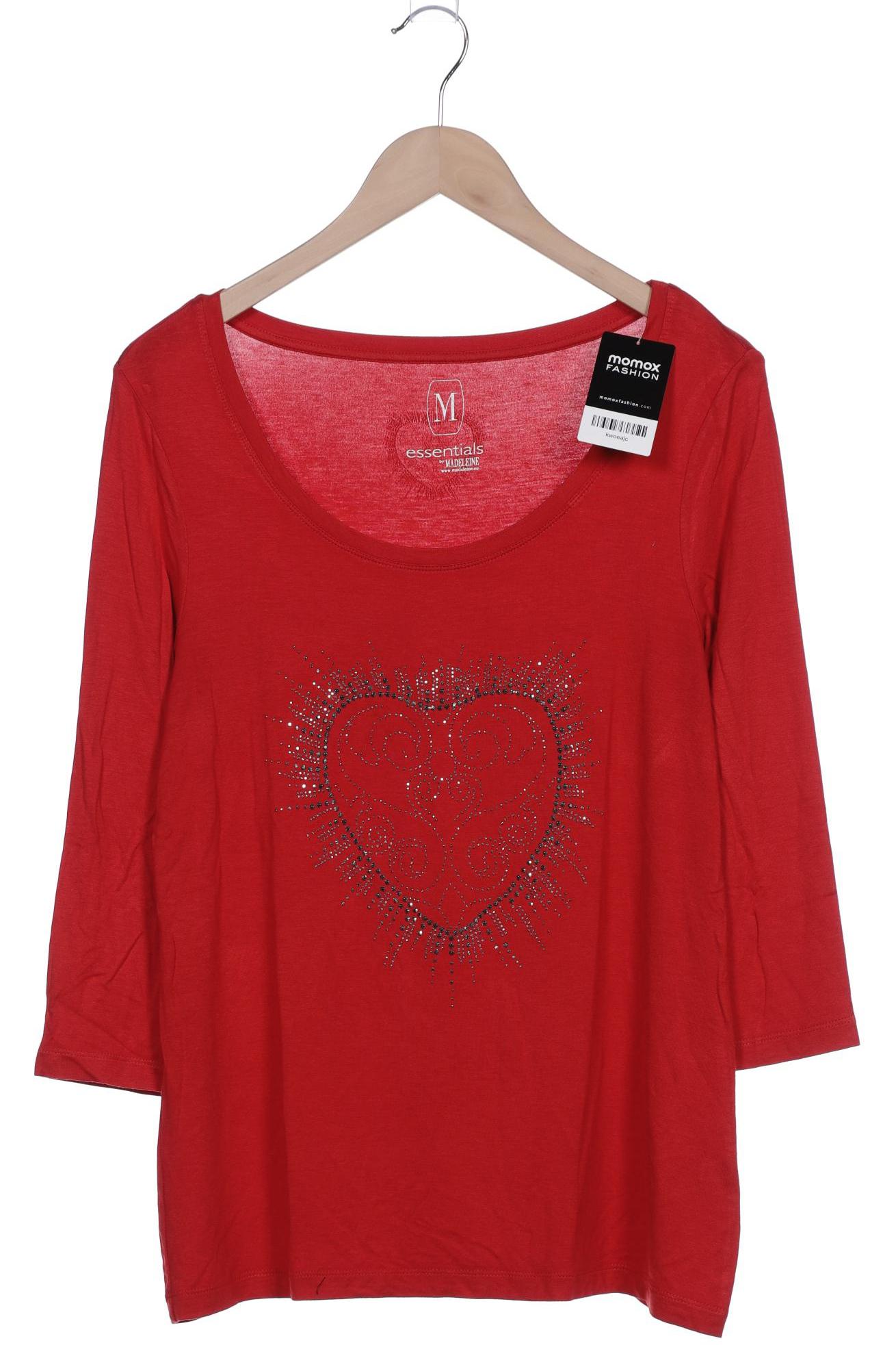 

Madeleine Damen Langarmshirt, rot, Gr. 42