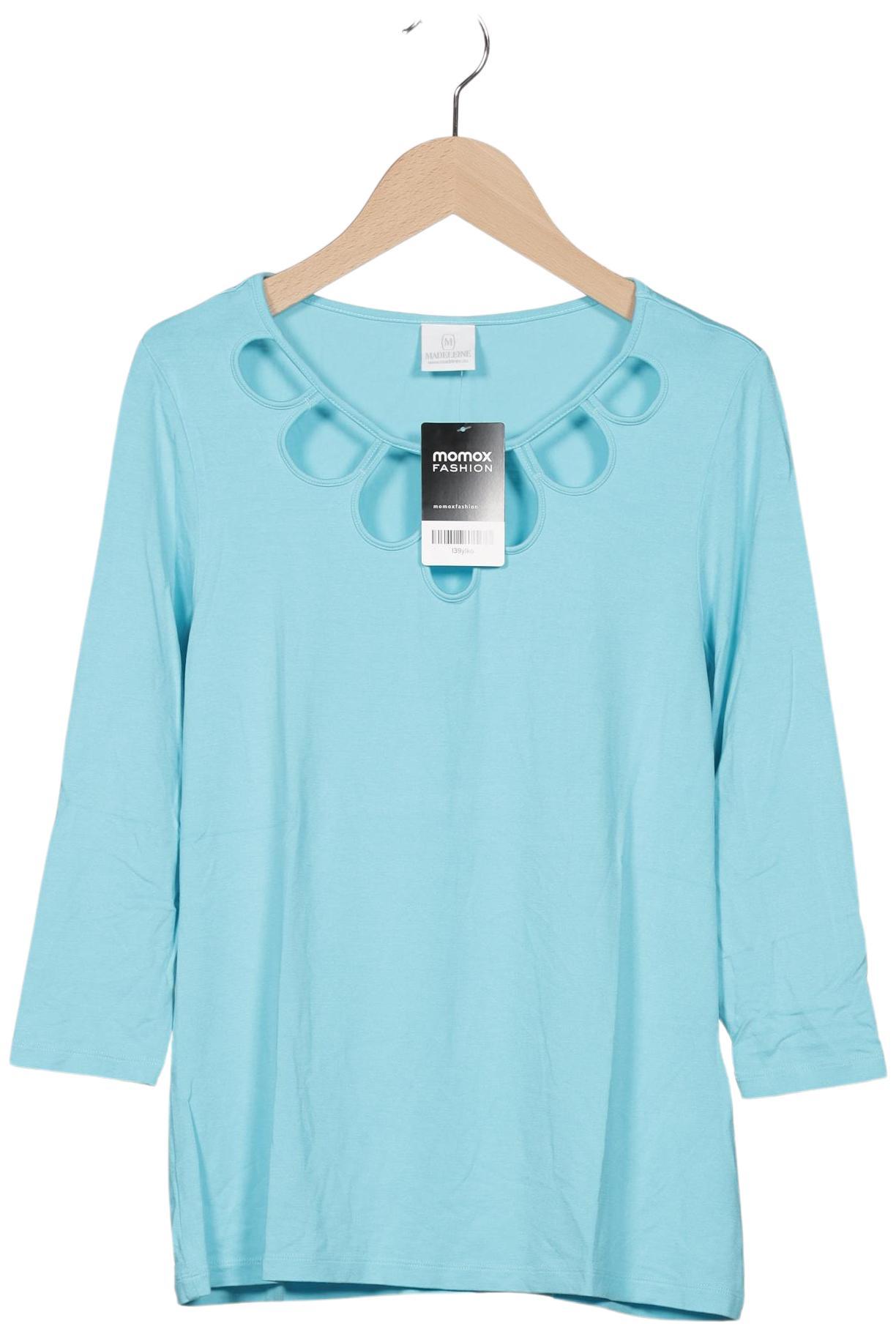 

Madeleine Damen Langarmshirt, hellblau, Gr. 38