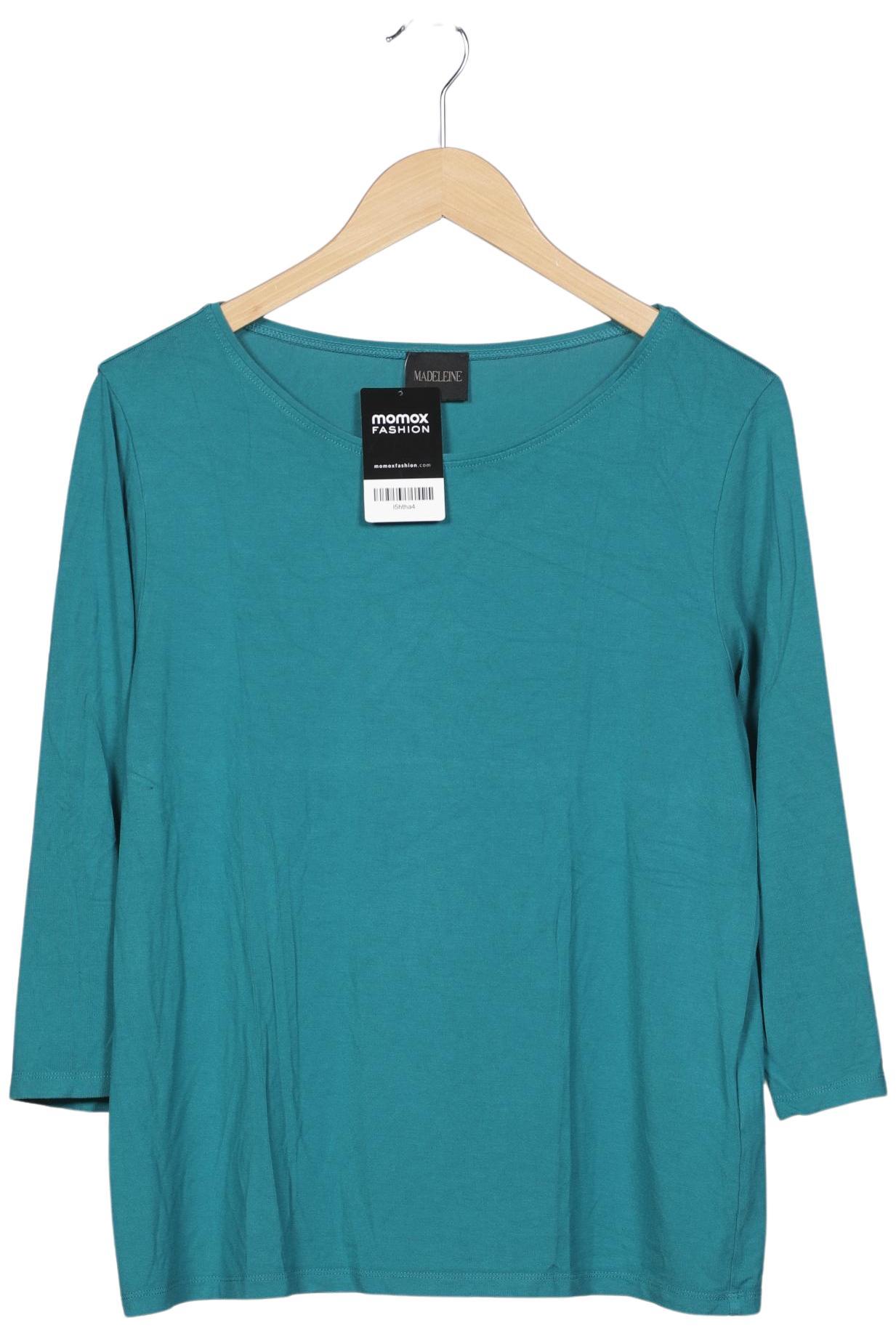 

Madeleine Damen Langarmshirt, türkis, Gr. 44