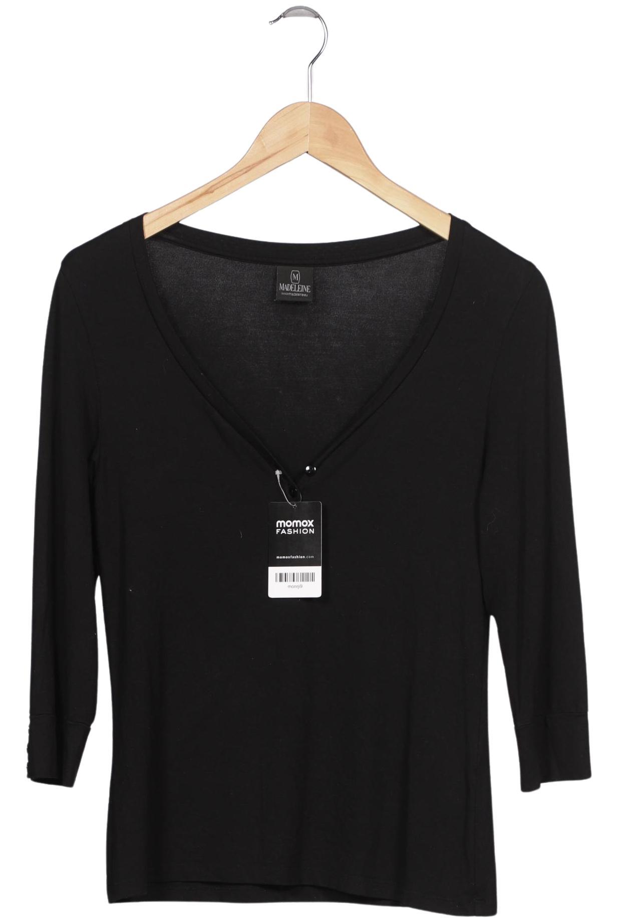 

Madeleine Damen Langarmshirt, schwarz, Gr. 36