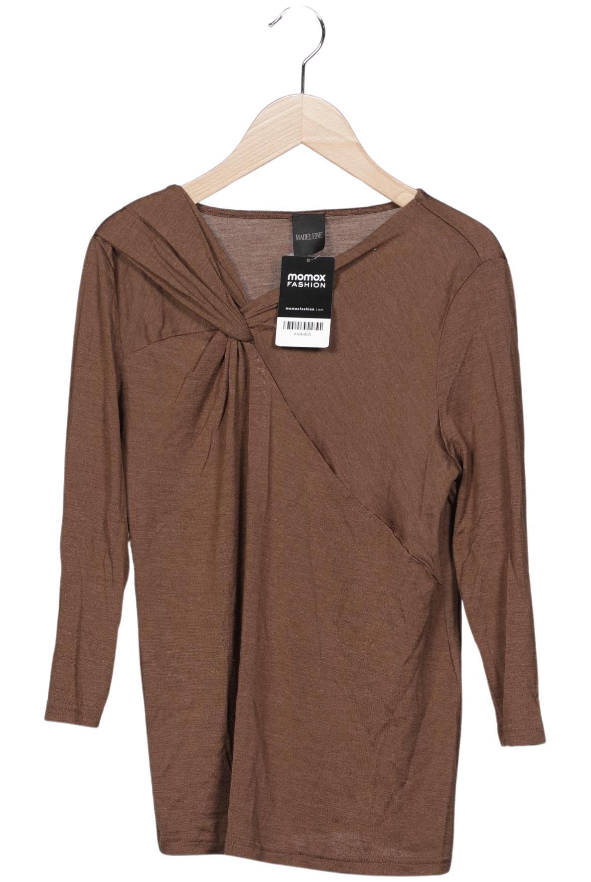 

Madeleine Damen Langarmshirt, braun, Gr. 40