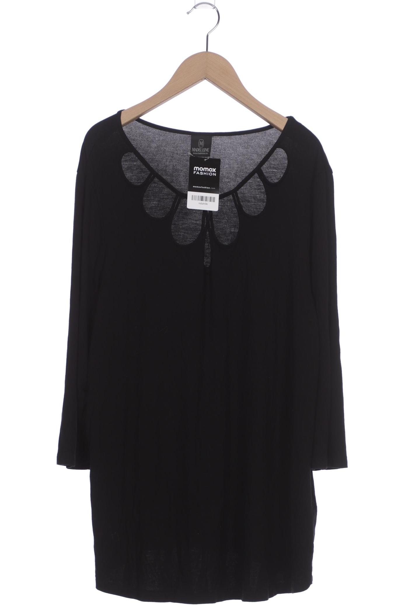 

Madeleine Damen Langarmshirt, schwarz, Gr. 48