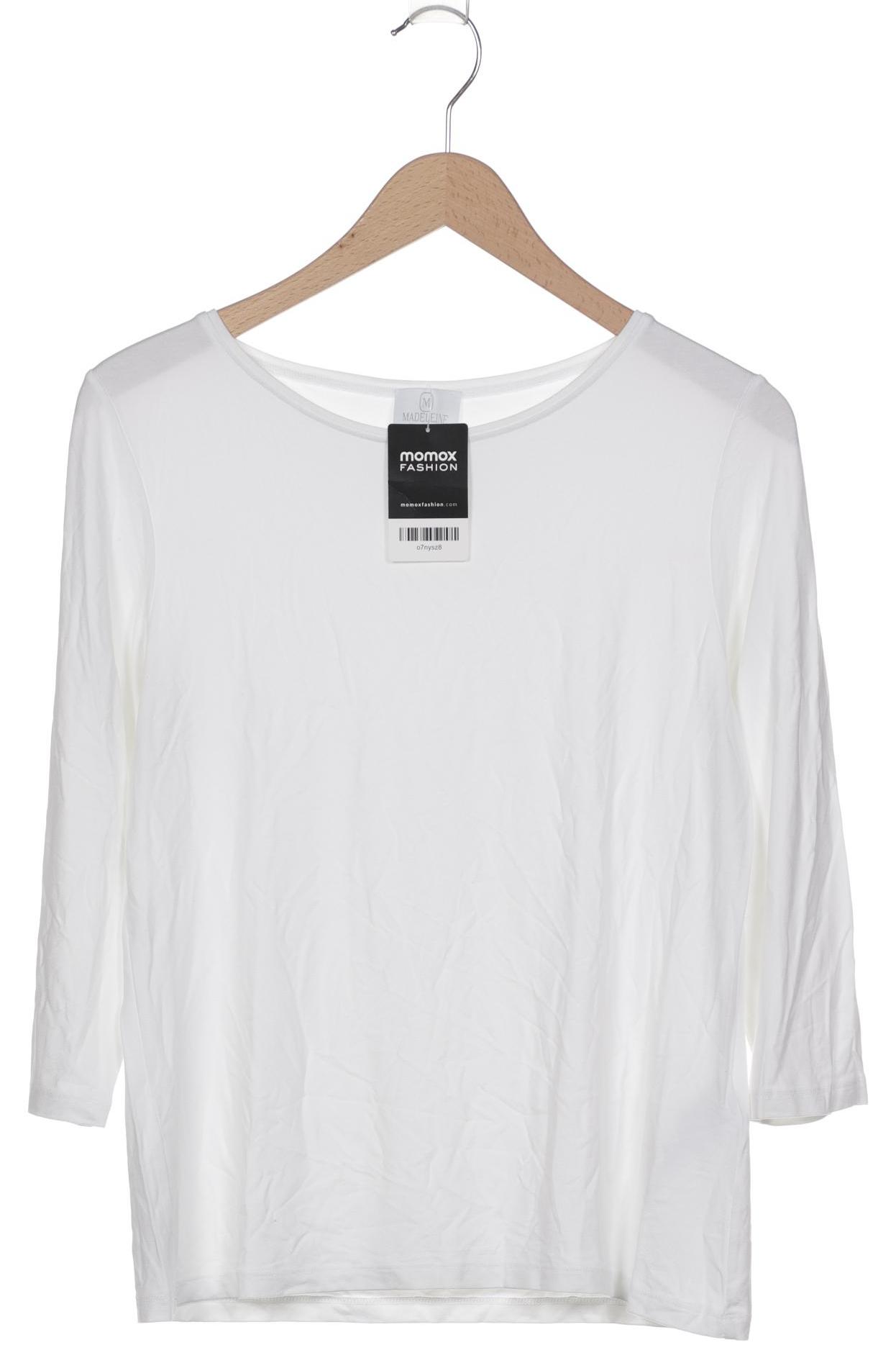 

Madeleine Damen Langarmshirt, weiß, Gr. 42