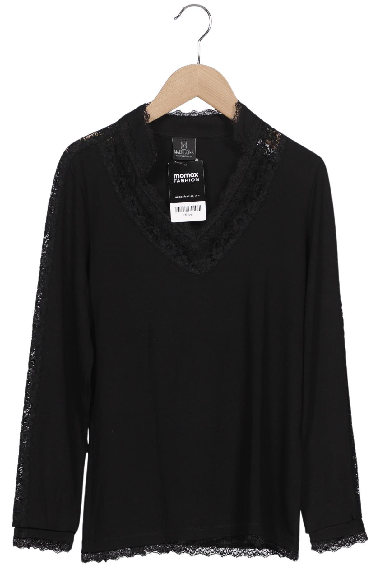 

Madeleine Damen Langarmshirt, schwarz, Gr. 36