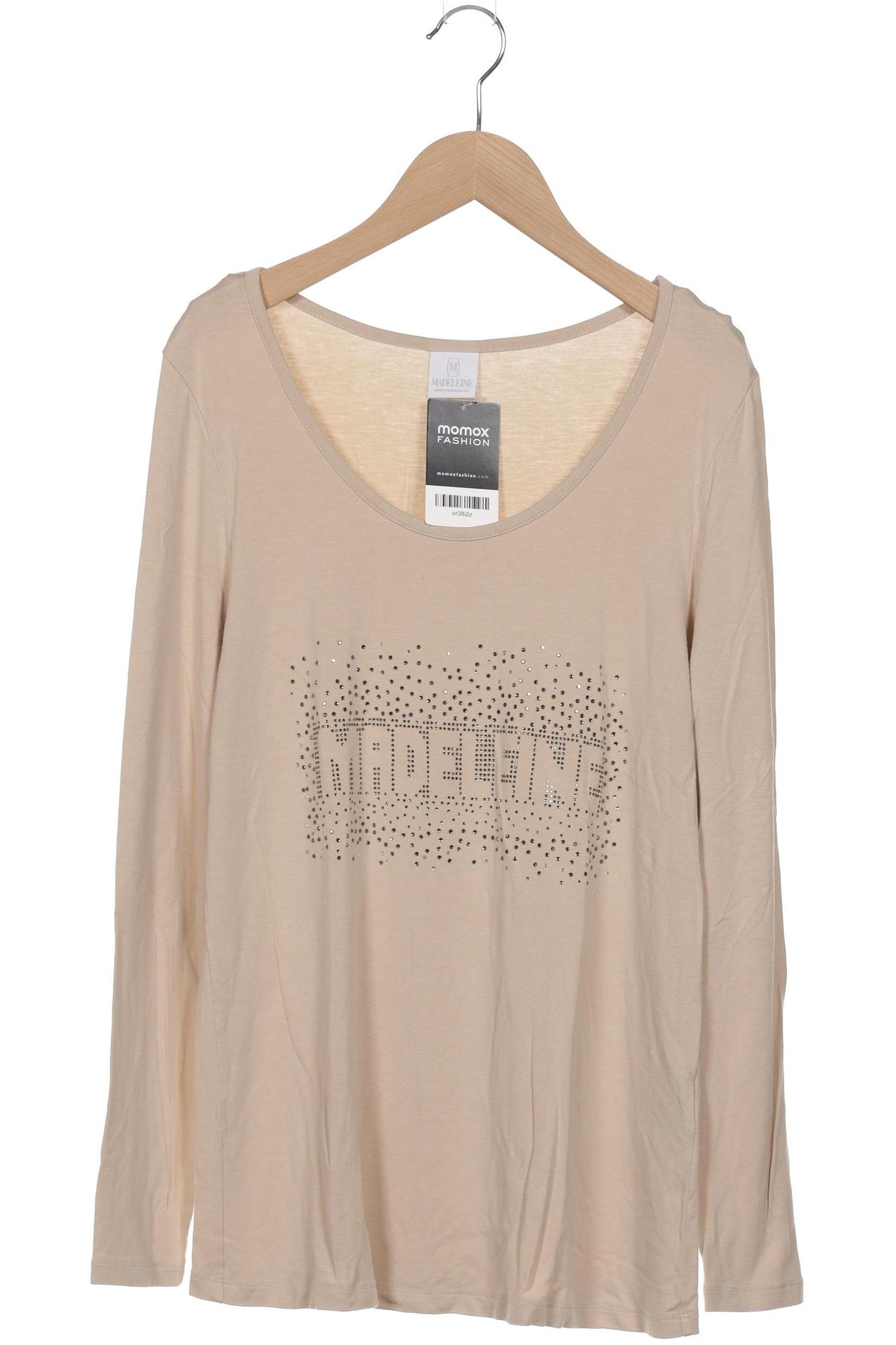 

Madeleine Damen Langarmshirt, beige, Gr. 42