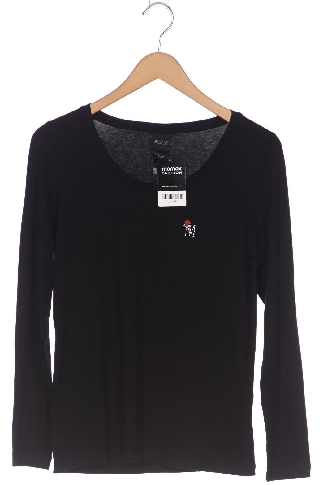 

Madeleine Damen Langarmshirt, schwarz, Gr. 38
