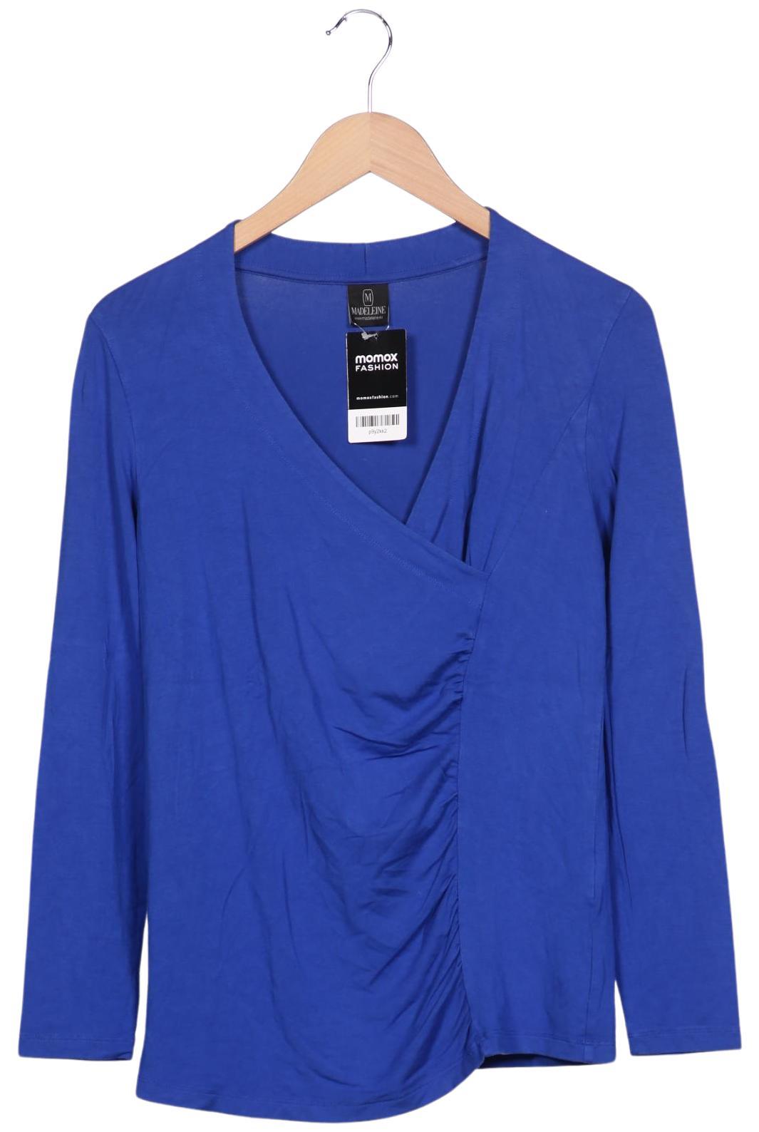 

Madeleine Damen Langarmshirt, blau, Gr. 42