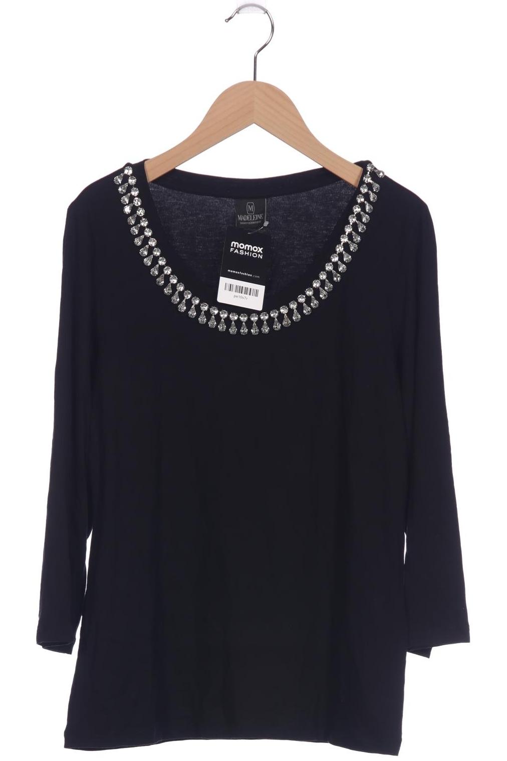

Madeleine Damen Langarmshirt, schwarz, Gr. 38
