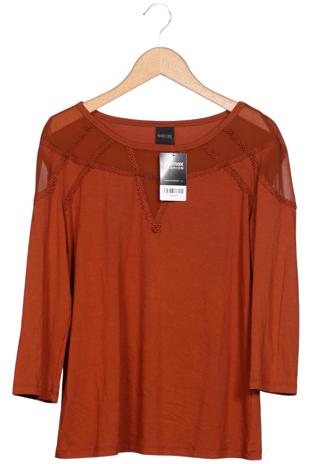 

Madeleine Damen Langarmshirt, braun, Gr. 42