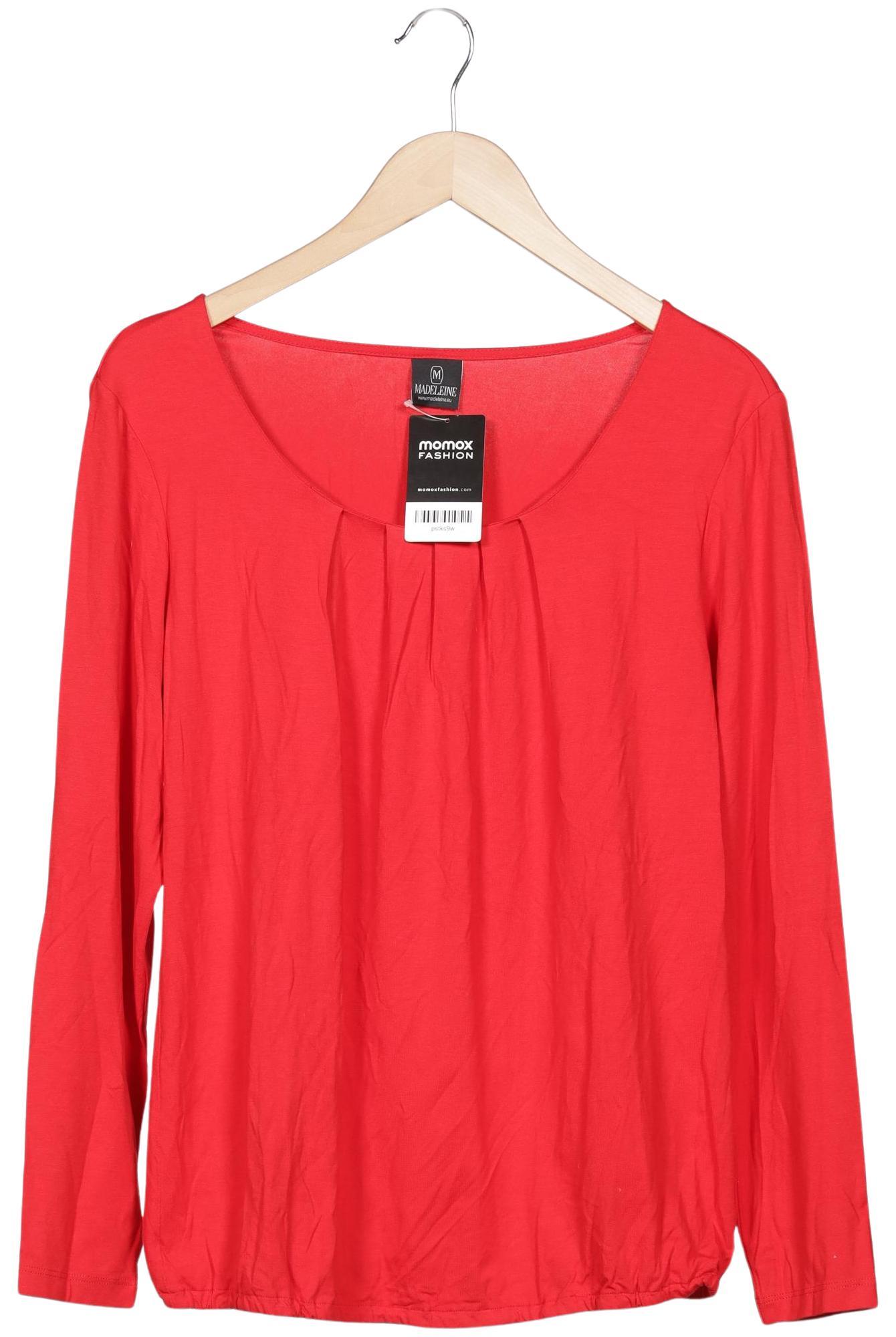

Madeleine Damen Langarmshirt, rot, Gr. 42