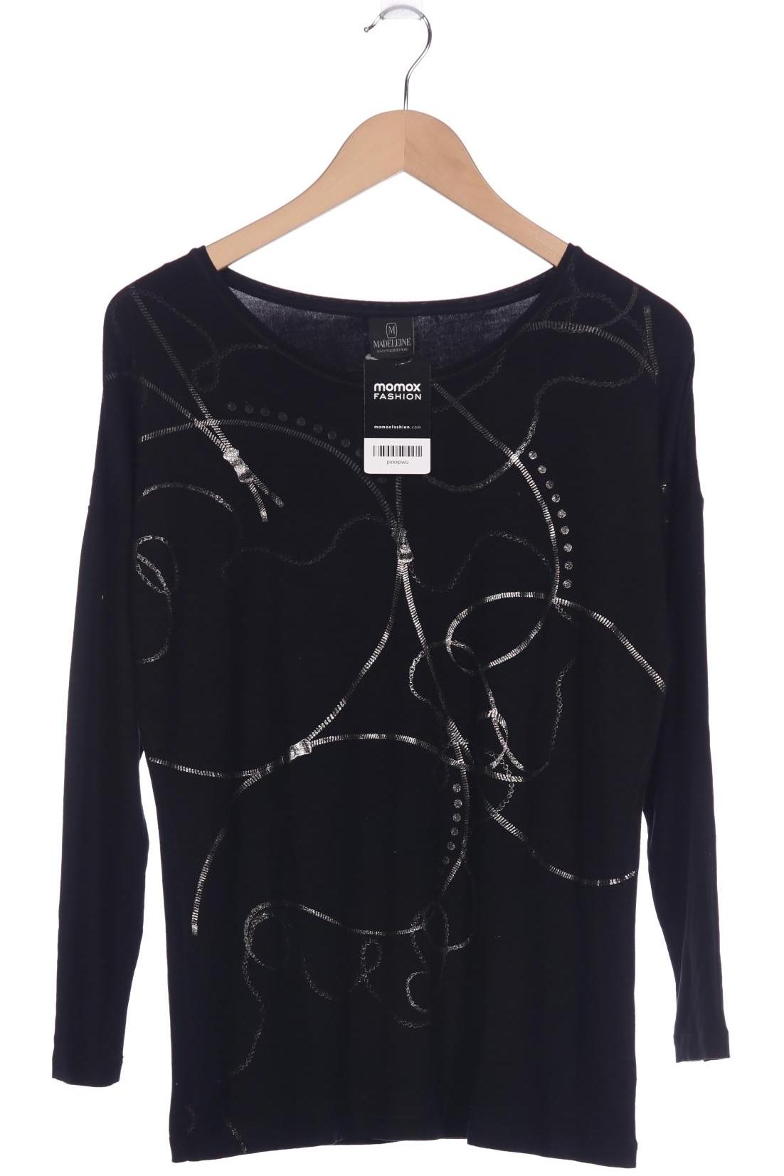 

Madeleine Damen Langarmshirt, schwarz, Gr. 42