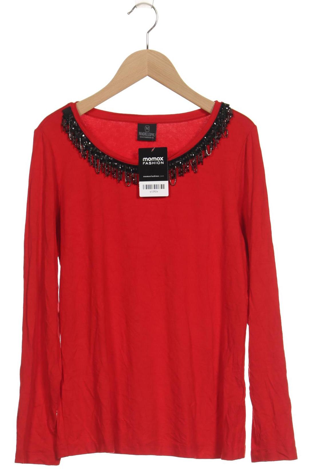

Madeleine Damen Langarmshirt, rot, Gr. 40