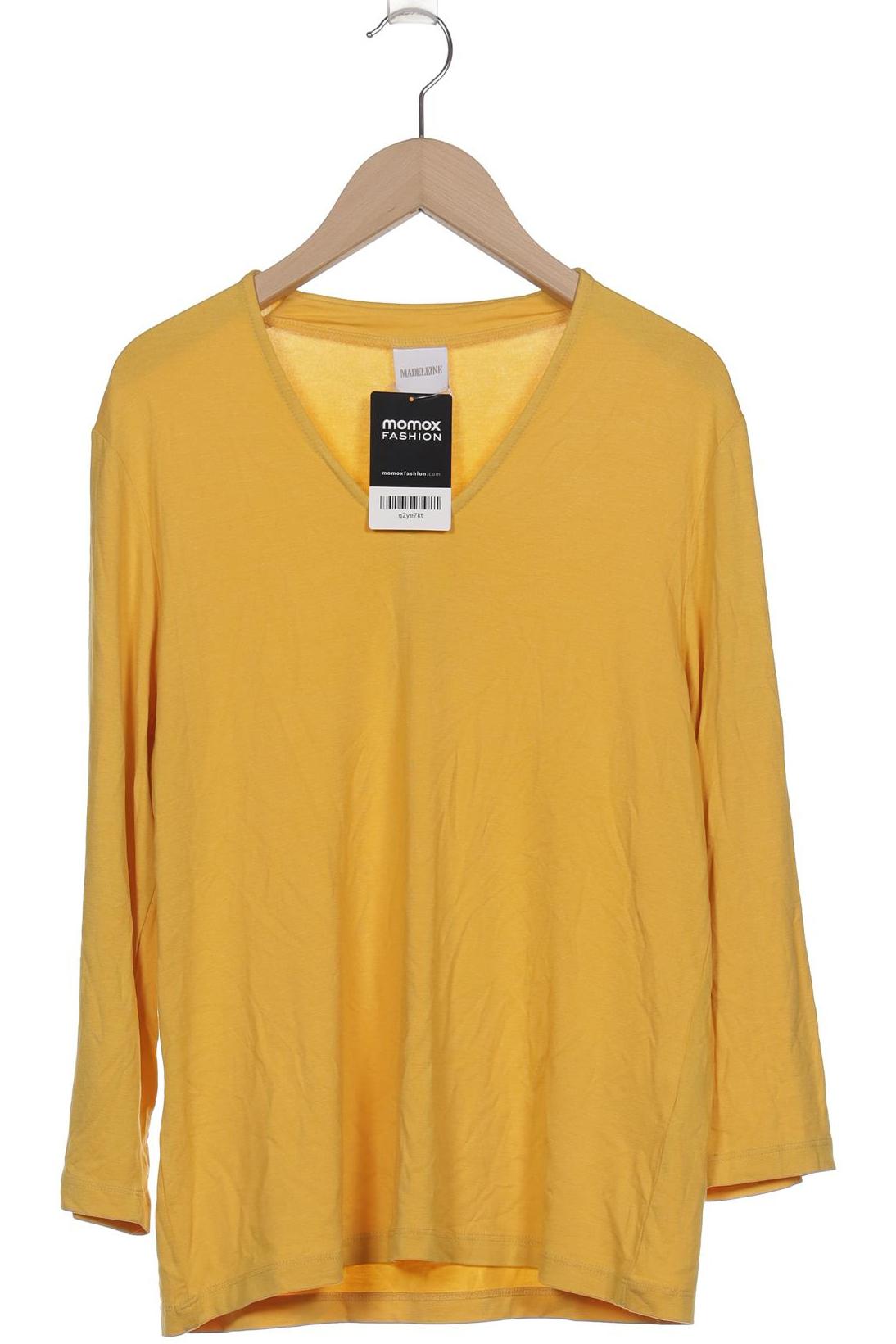

Madeleine Damen Langarmshirt, gelb, Gr. 40