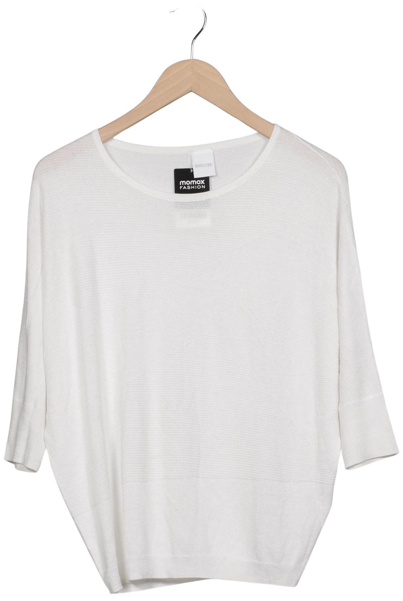 

Madeleine Damen Langarmshirt, weiß, Gr. 38