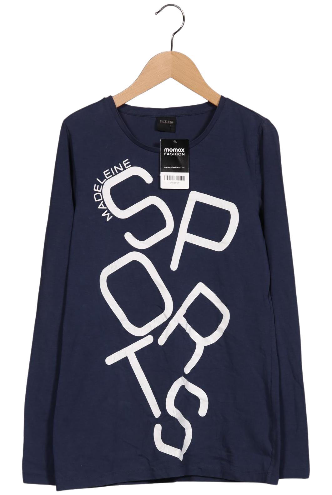 

Madeleine Damen Langarmshirt, marineblau, Gr. 36