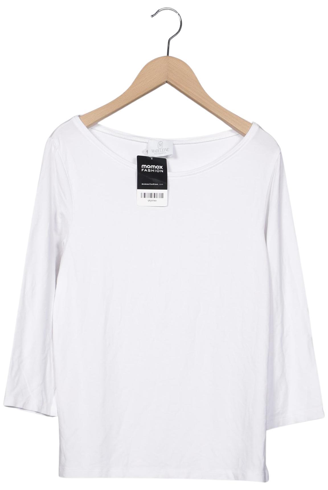

Madeleine Damen Langarmshirt, weiß, Gr. 40