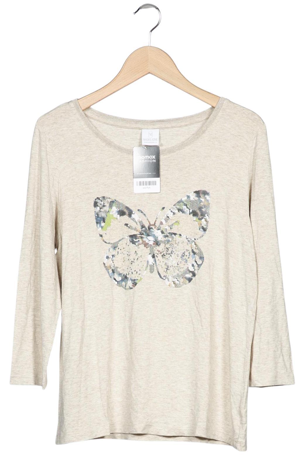 

Madeleine Damen Langarmshirt, beige, Gr. 42