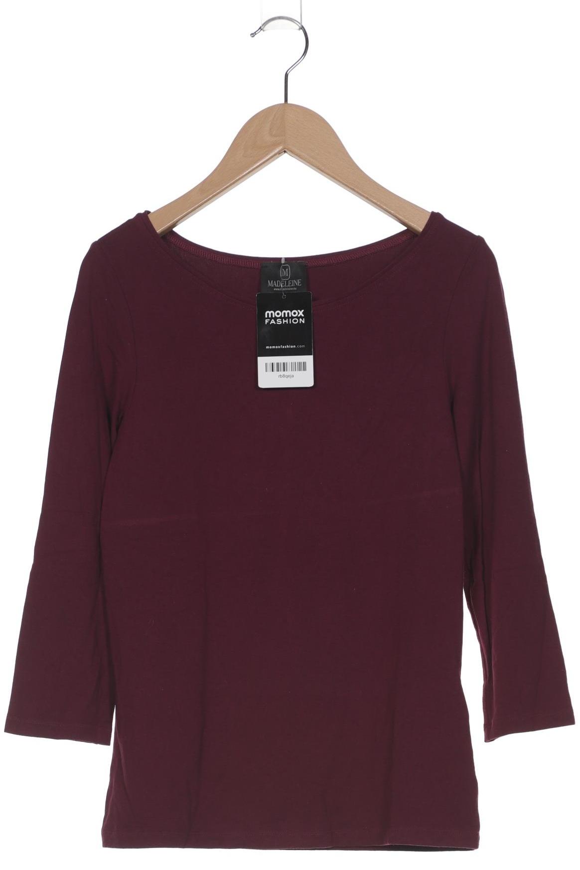 

Madeleine Damen Langarmshirt, bordeaux, Gr. 34