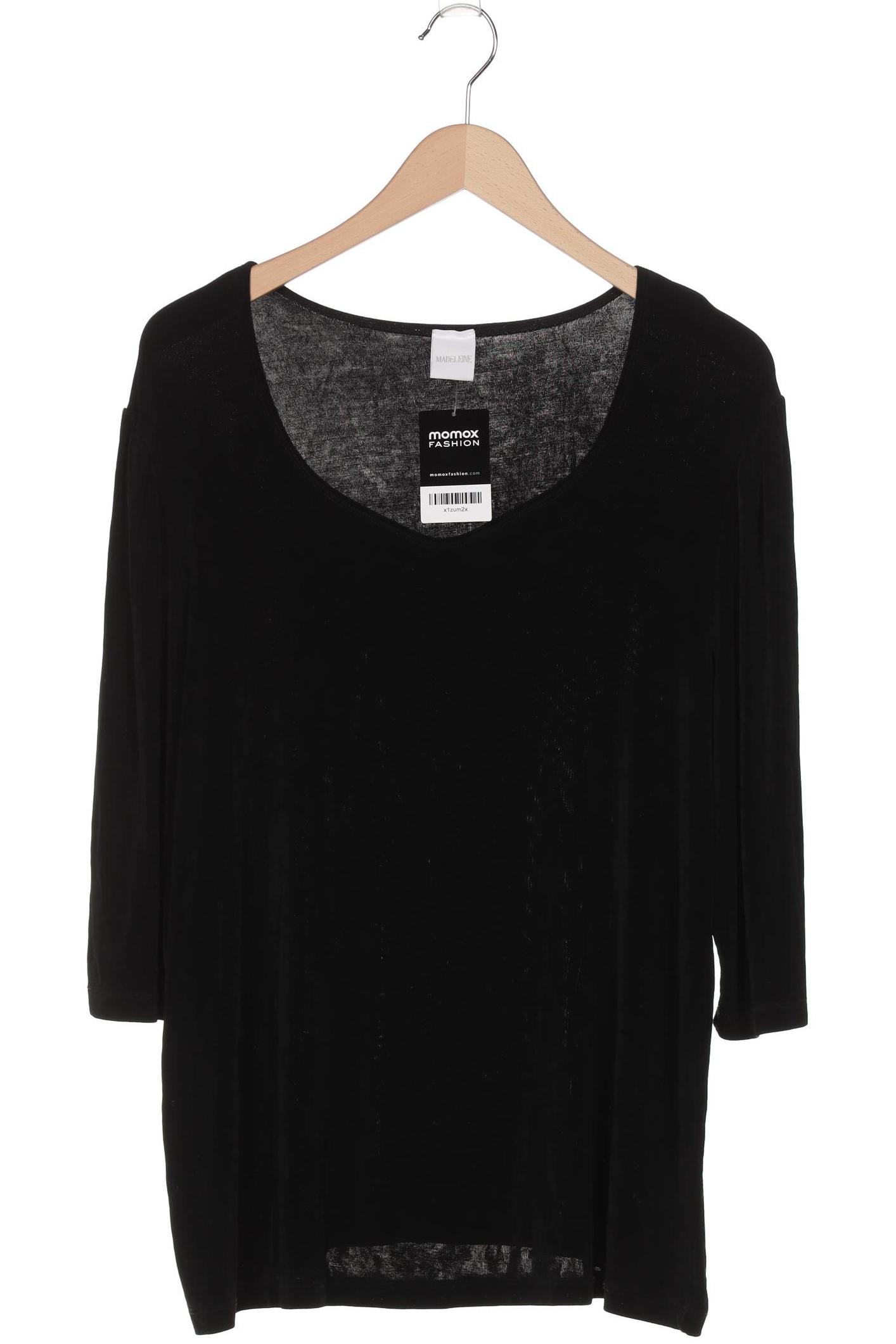 

Madeleine Damen Langarmshirt, schwarz, Gr. 48