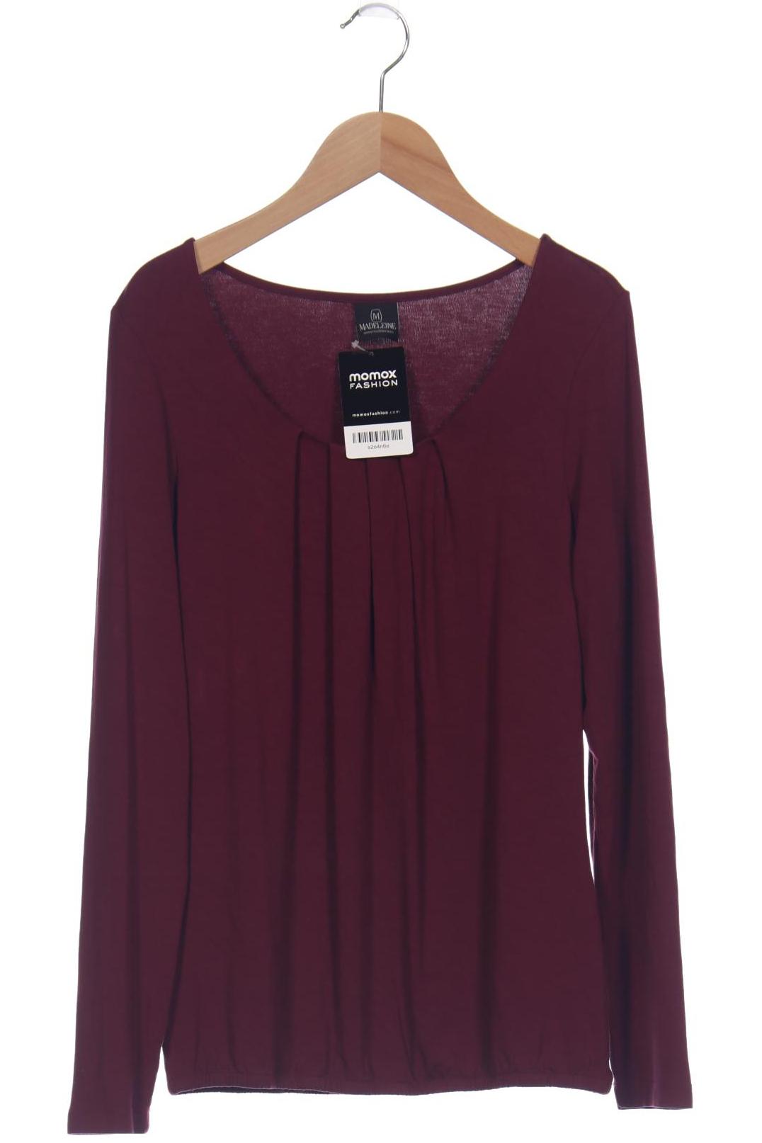 

Madeleine Damen Langarmshirt, bordeaux