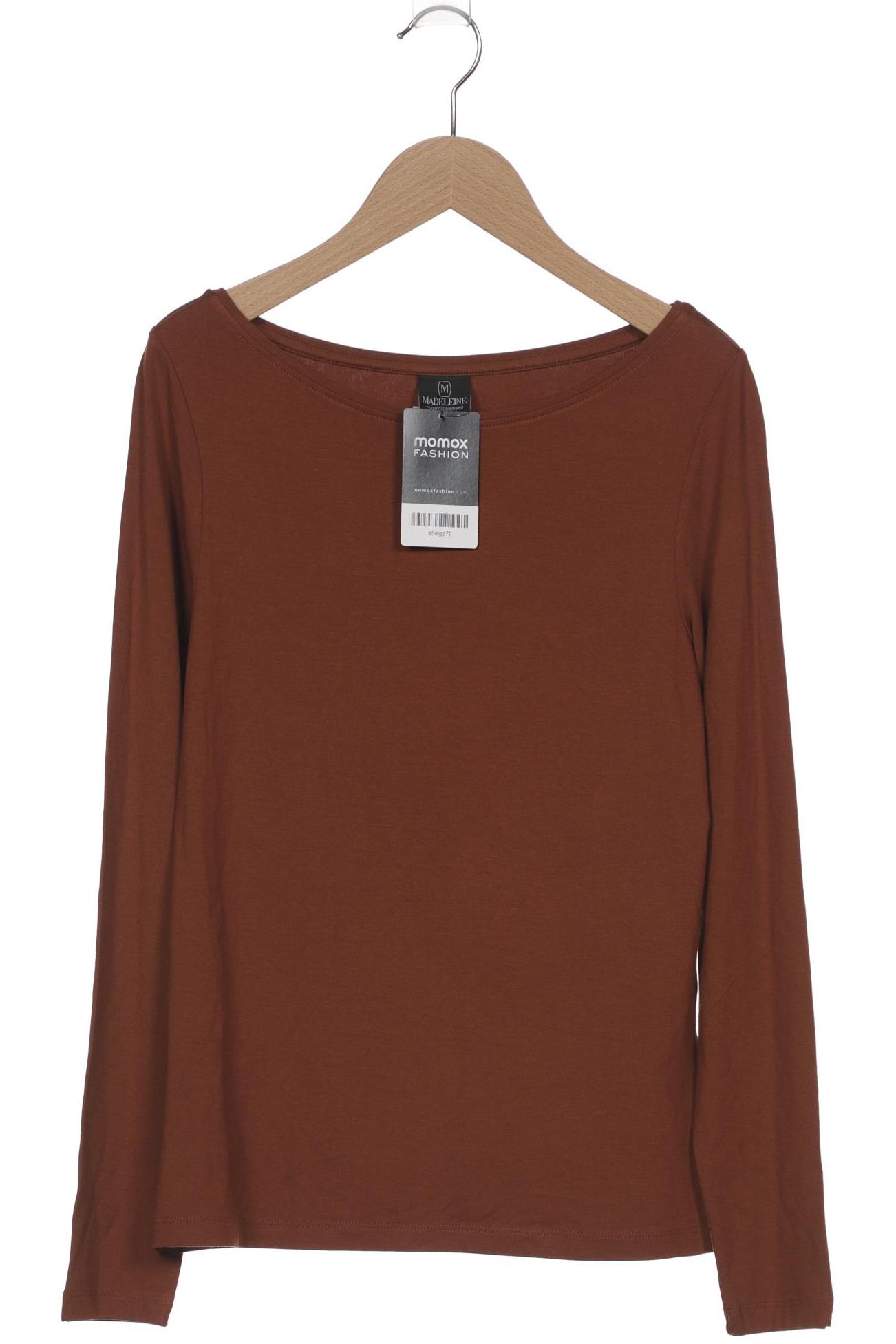

Madeleine Damen Langarmshirt, braun, Gr. 36