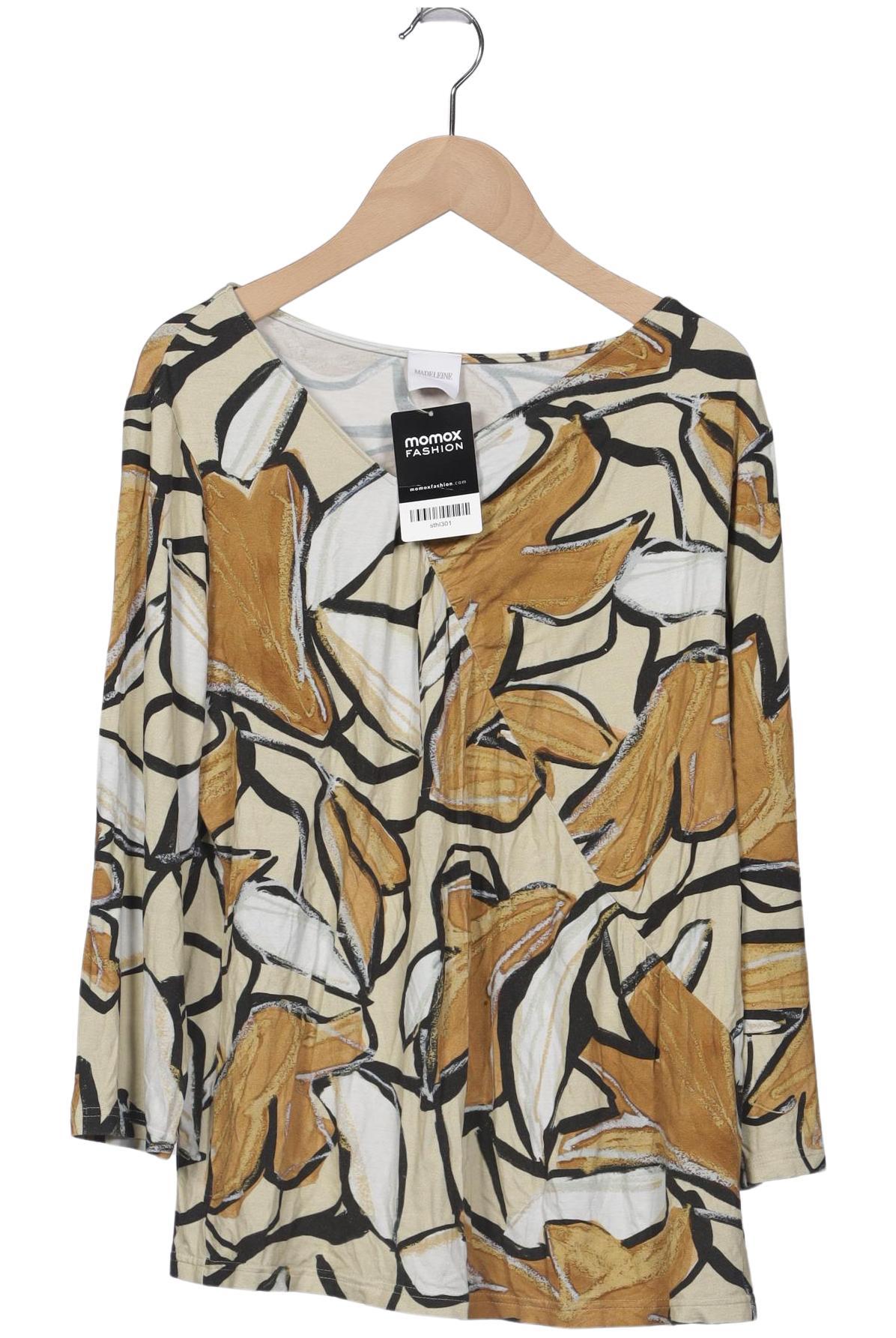 

Madeleine Damen Langarmshirt, beige, Gr. 42