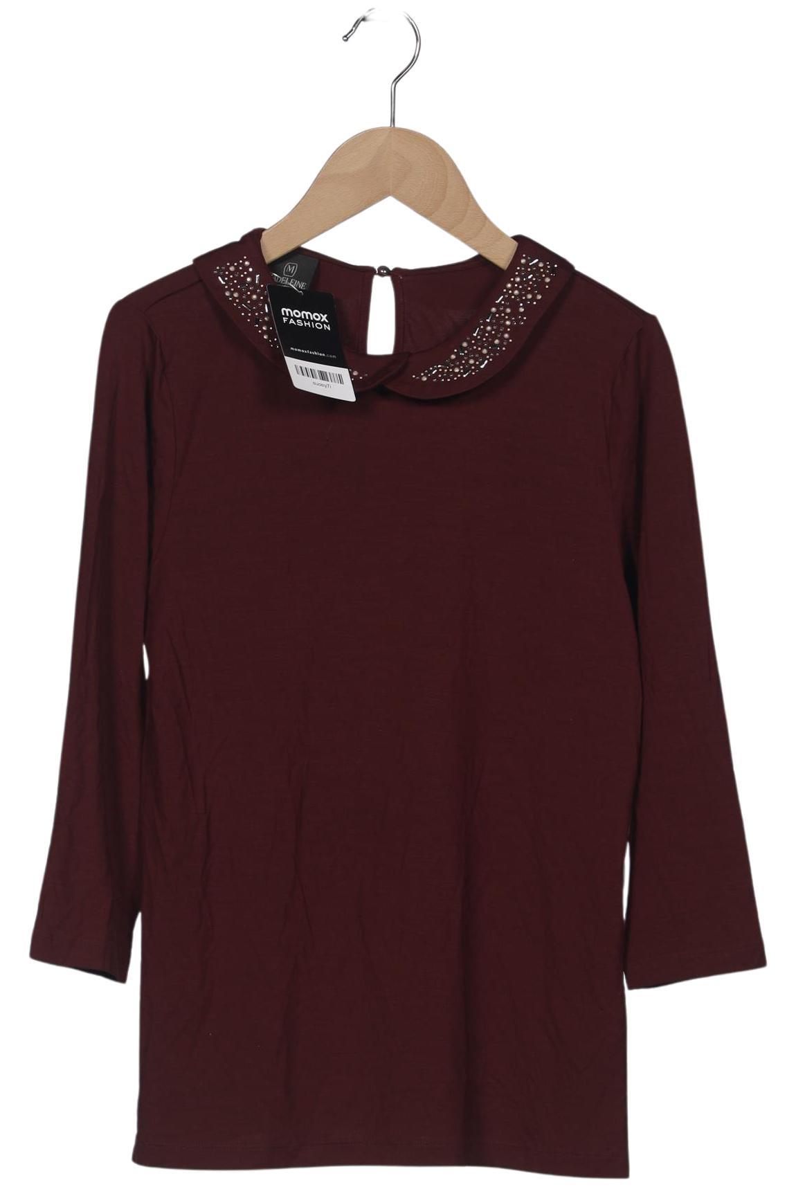 

Madeleine Damen Langarmshirt, bordeaux, Gr. 38