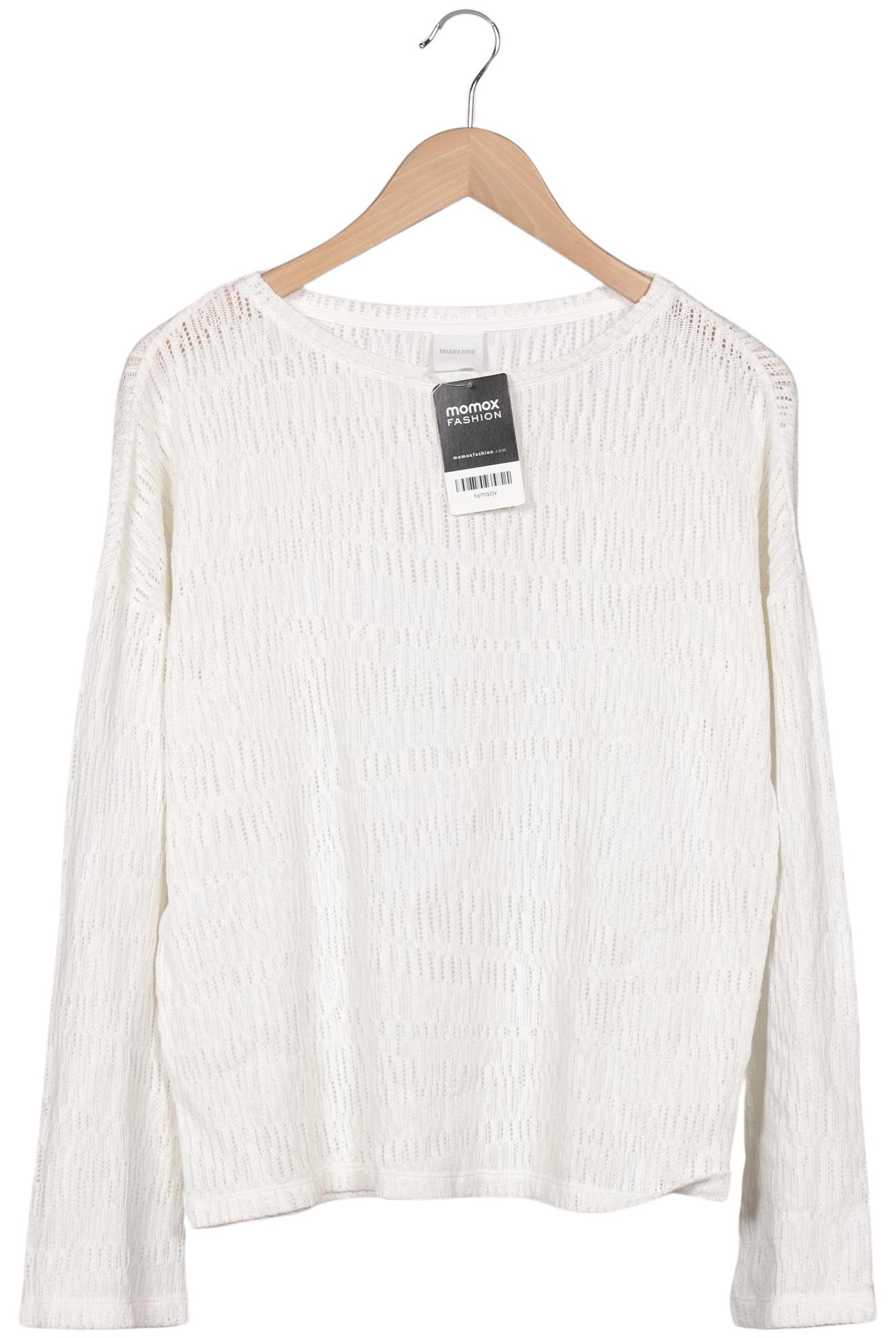 

Madeleine Damen Langarmshirt, cremeweiß, Gr. 42