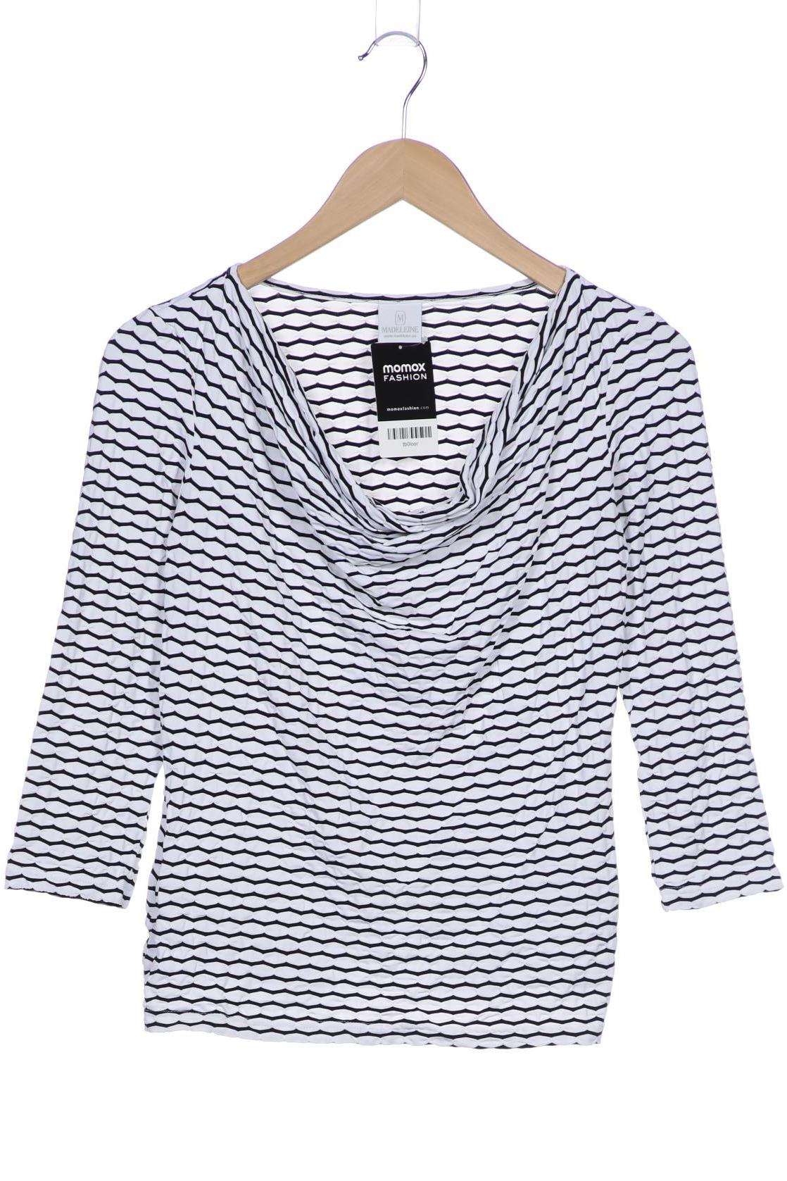 

Madeleine Damen Langarmshirt, weiß, Gr. 34