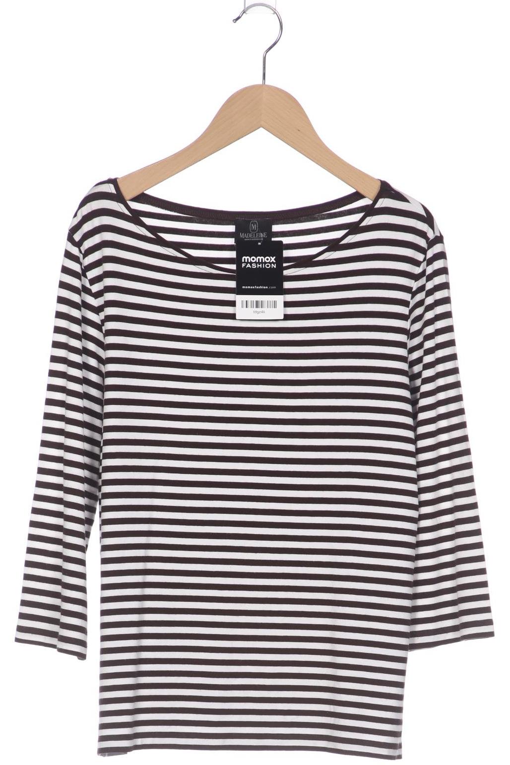 

Madeleine Damen Langarmshirt, weiß, Gr. 42